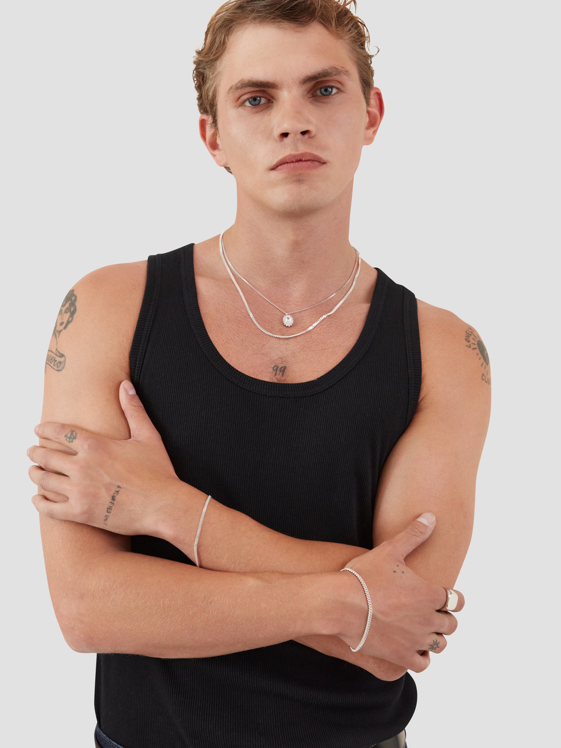 Silver Classic Cuban Chain S