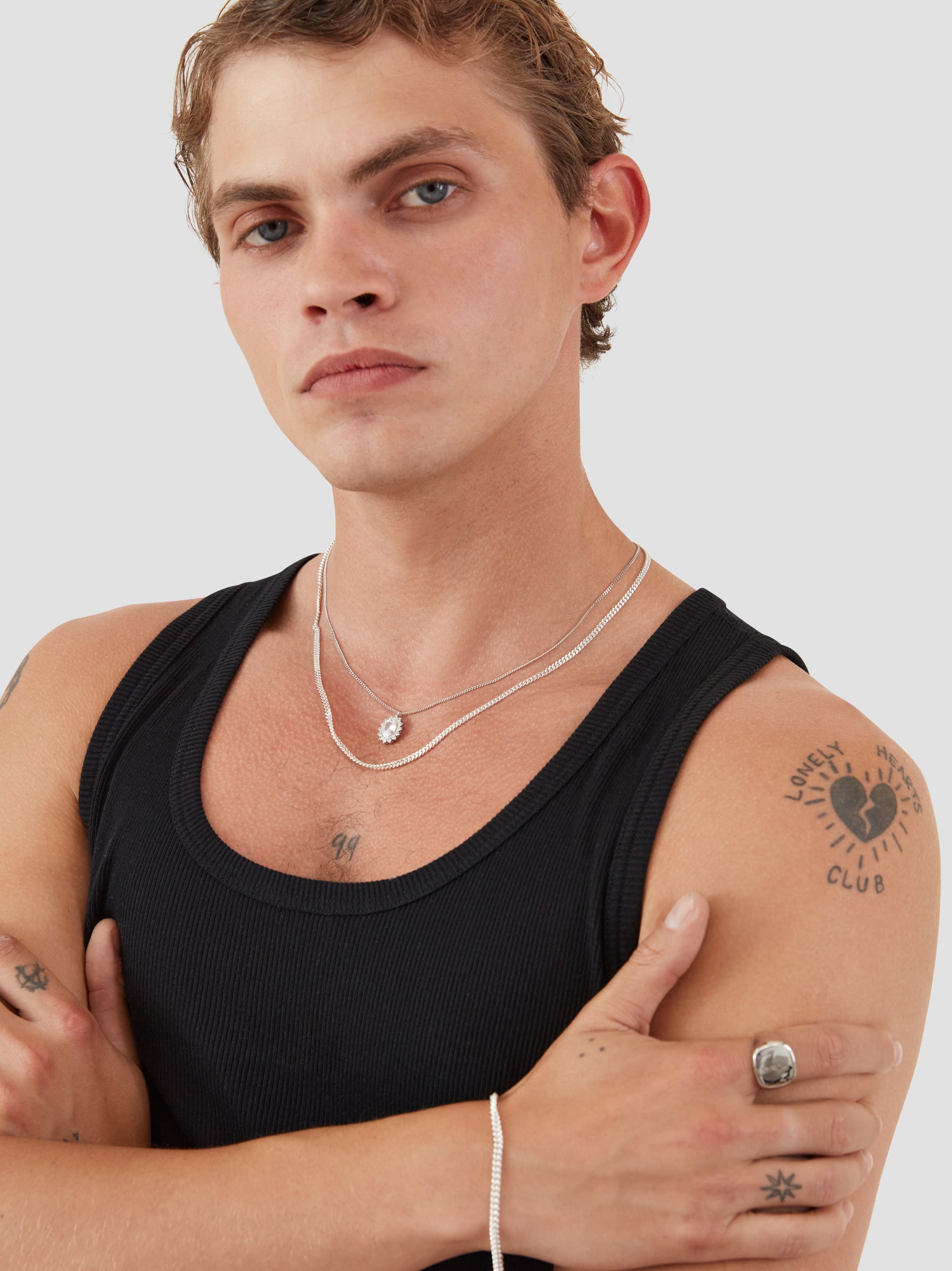 Silver Classic Cuban Chain S
