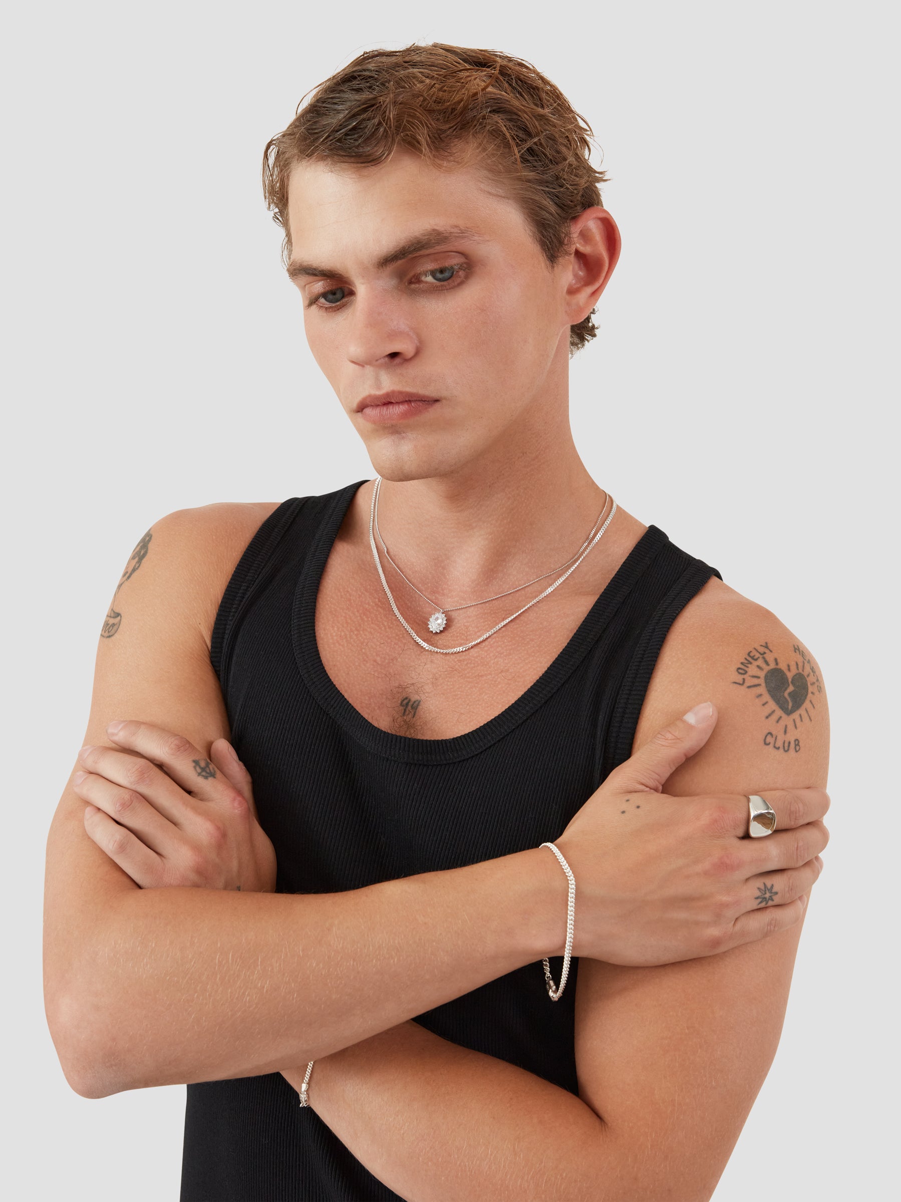 Silver Classic Cuban Chain S