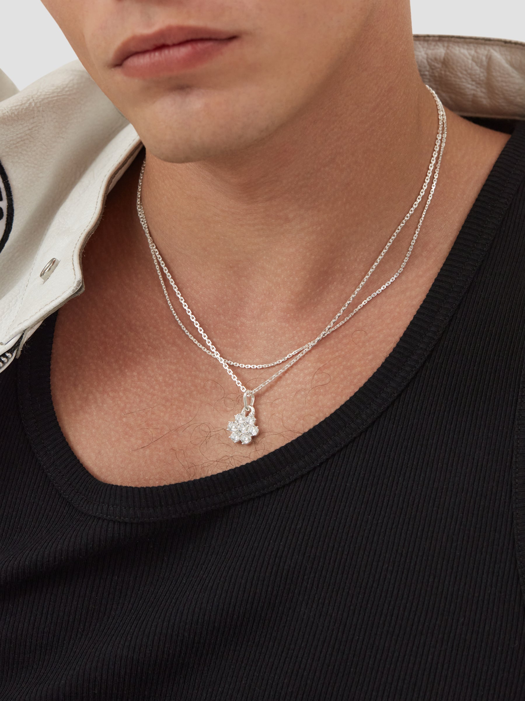 Silver Mini Anchor Chain