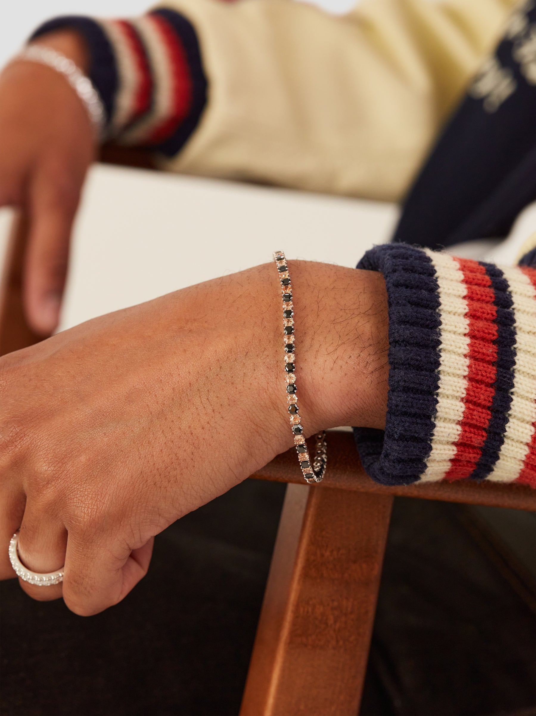 Champagne Odyssey Tennis Bracelet