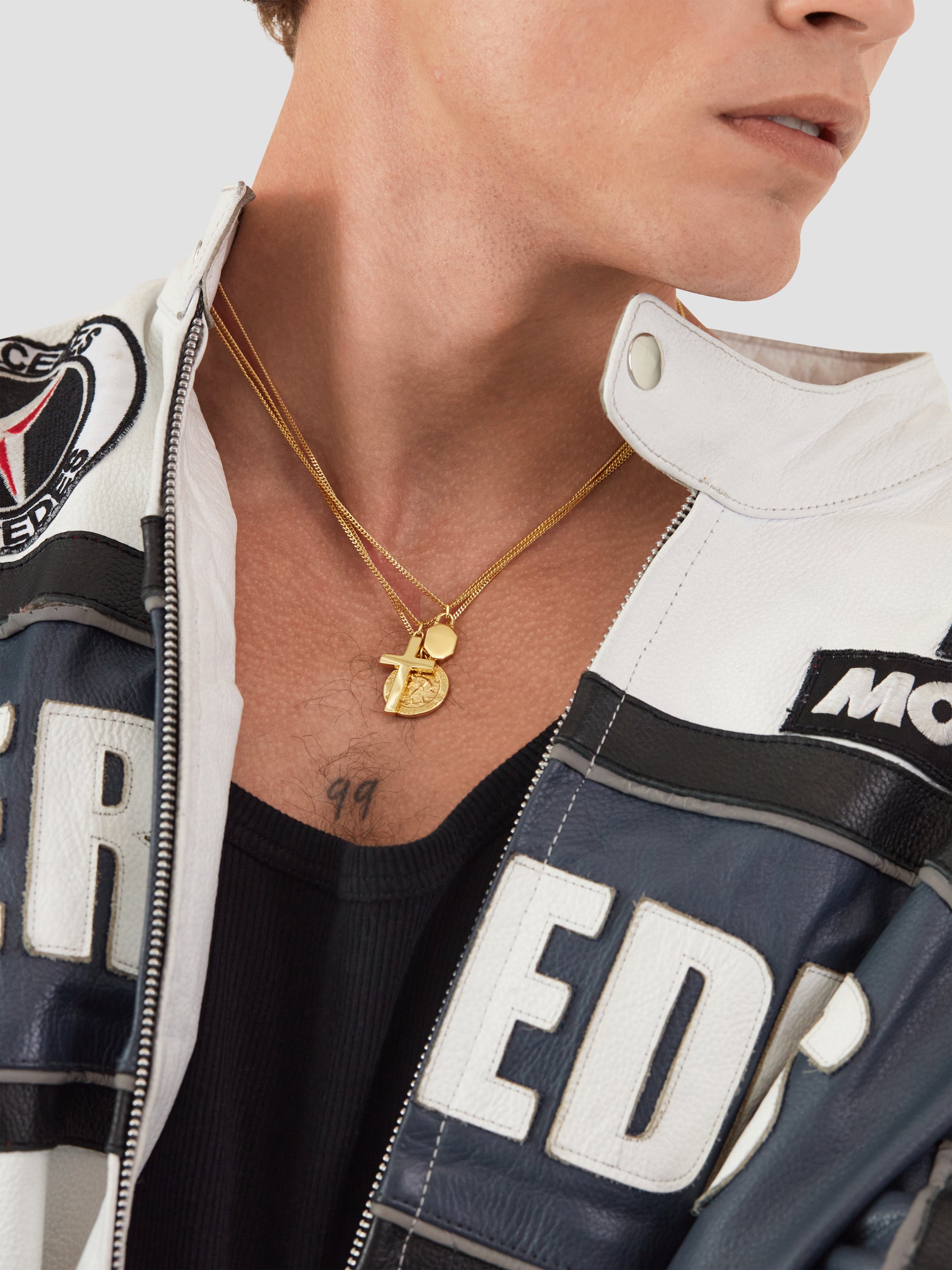 Gold Cross Pendant