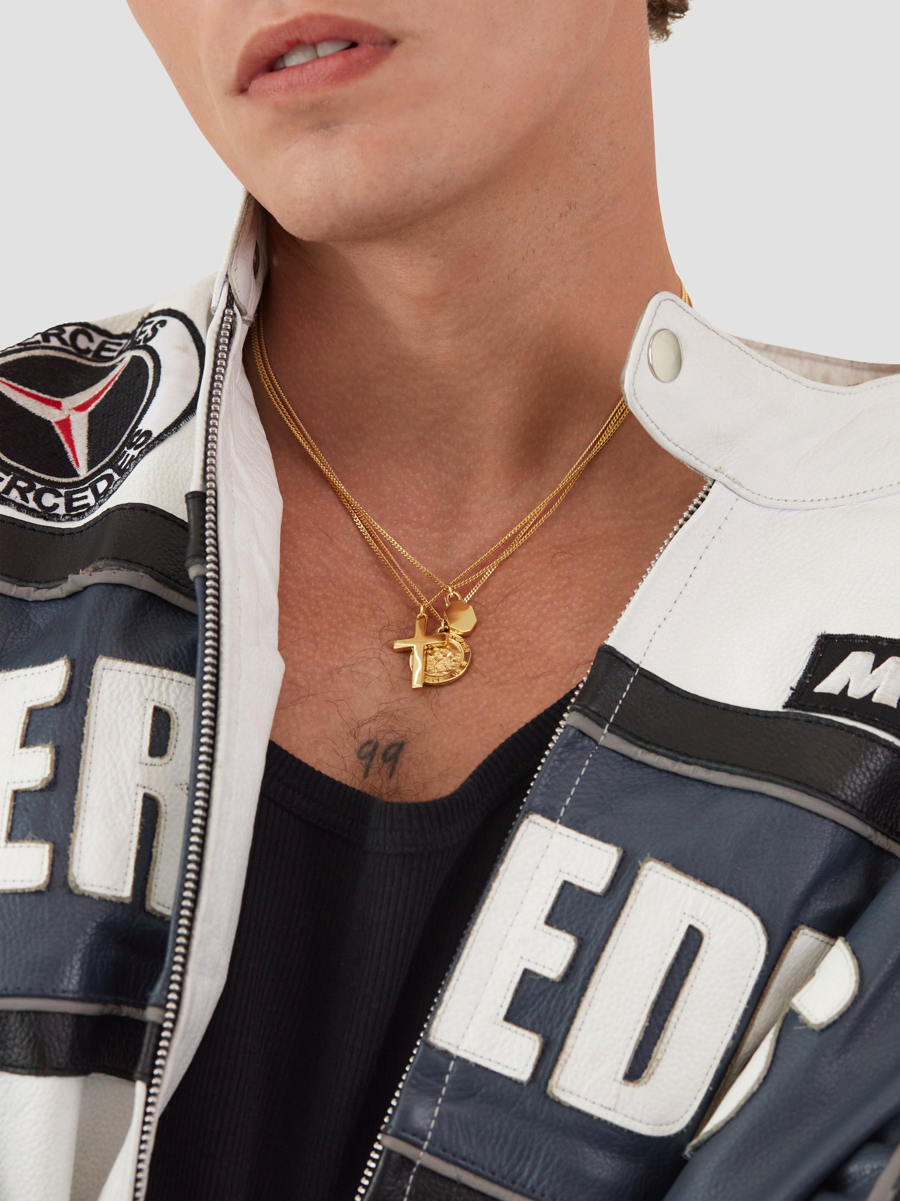 Gold Cross Pendant