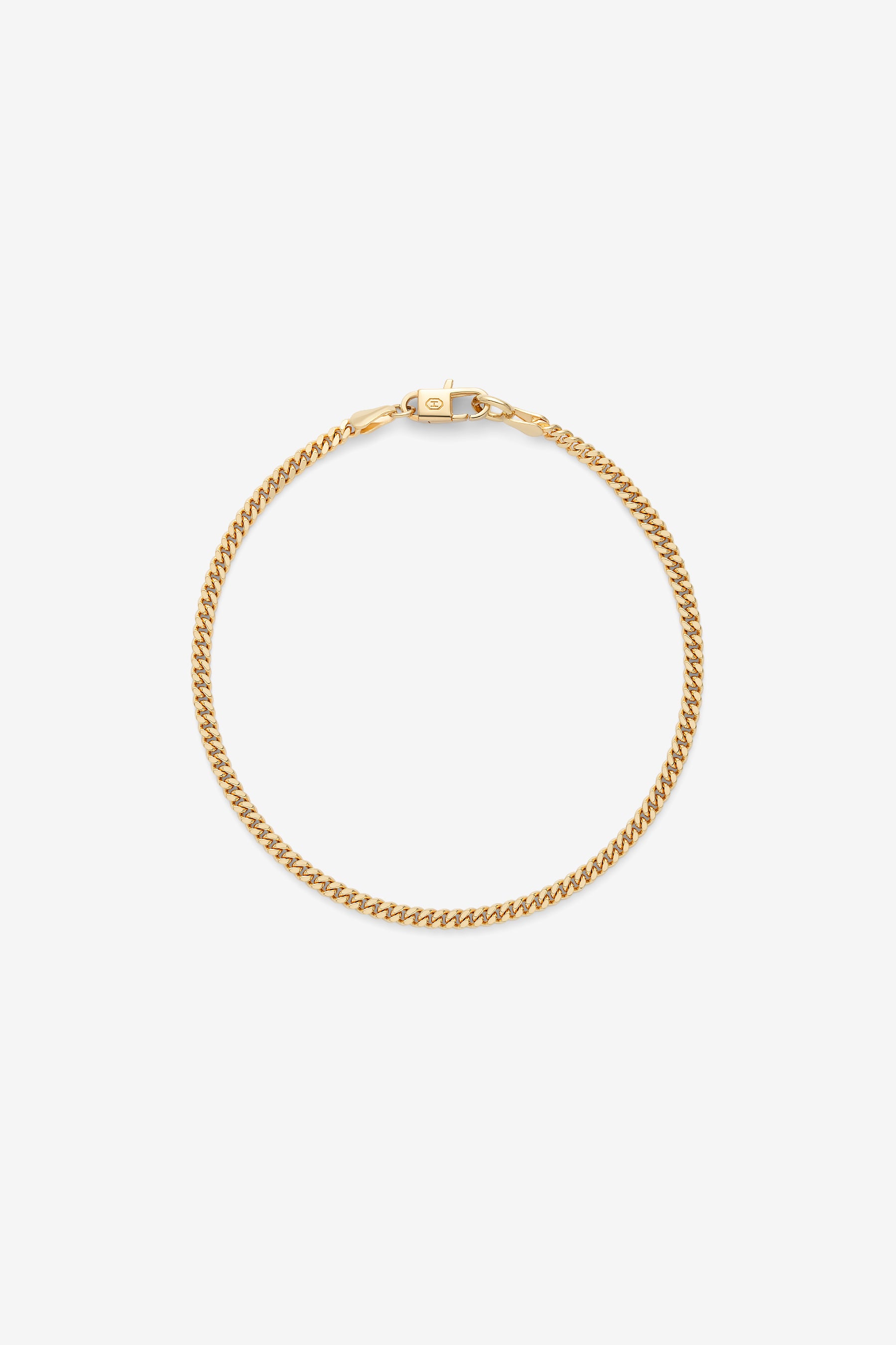 Gold Classic Cuban Bracelet S