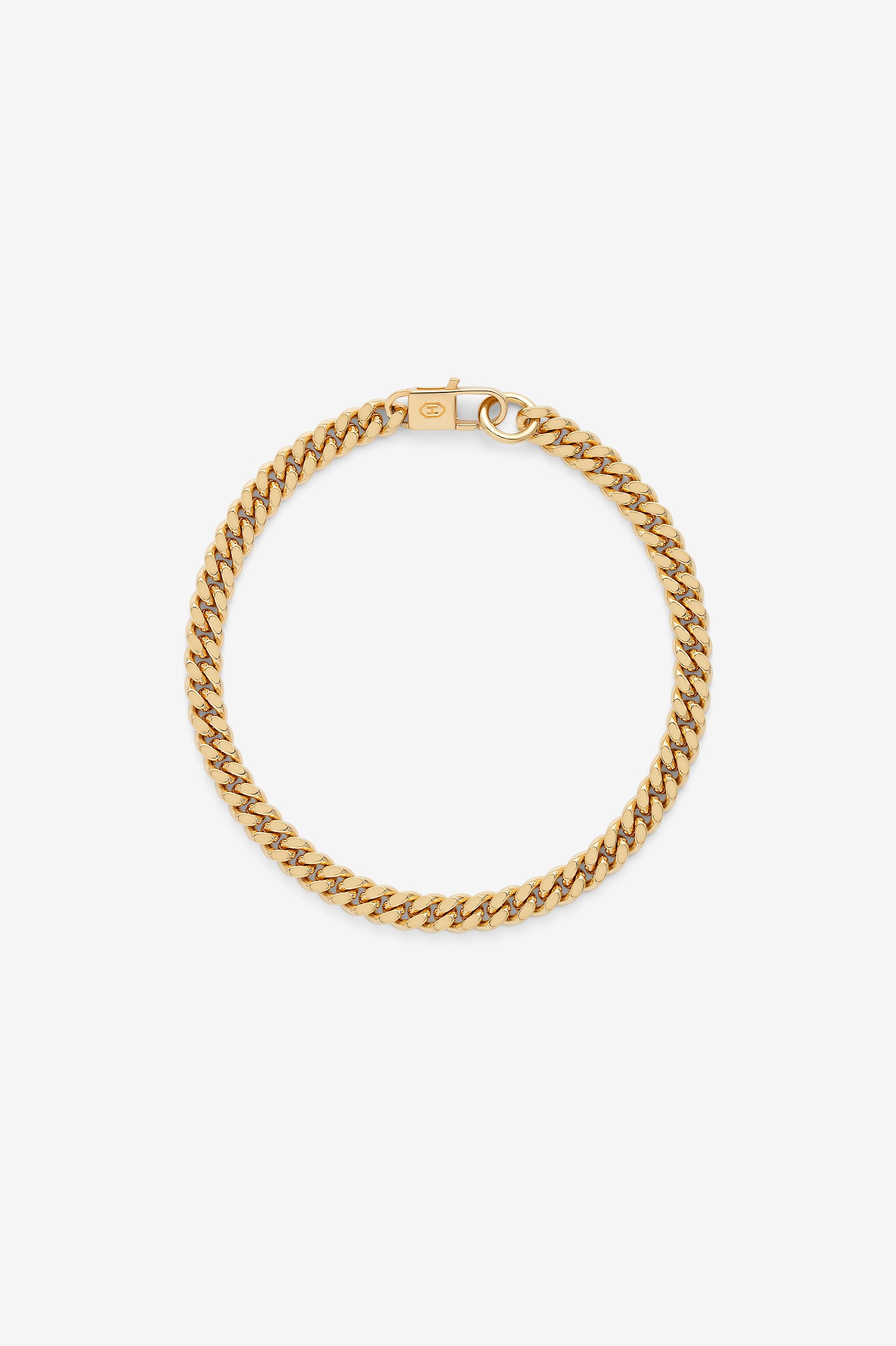 Gold Classic Cuban Bracelet M