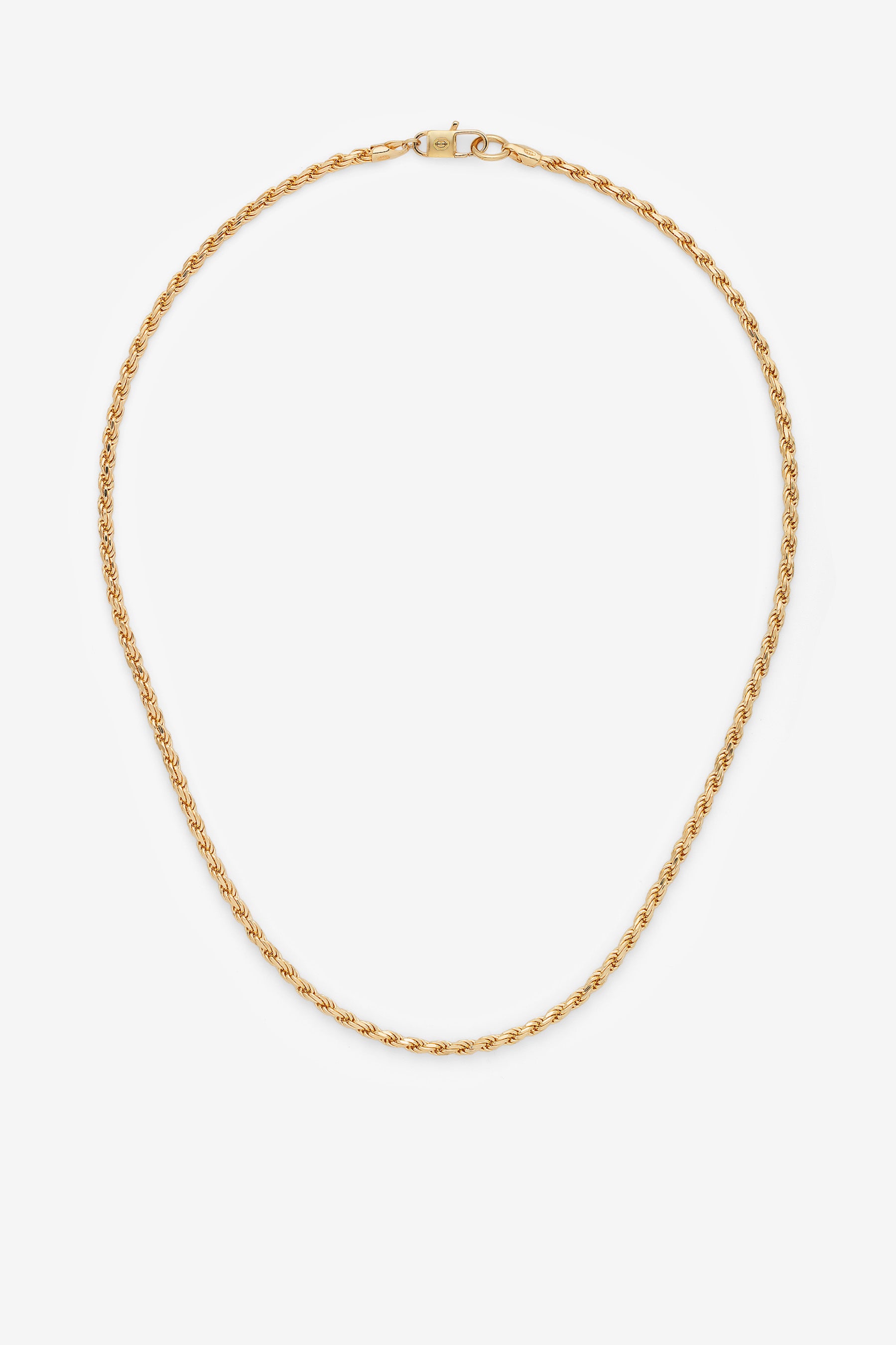 Gold Twisted Rope Chain M
