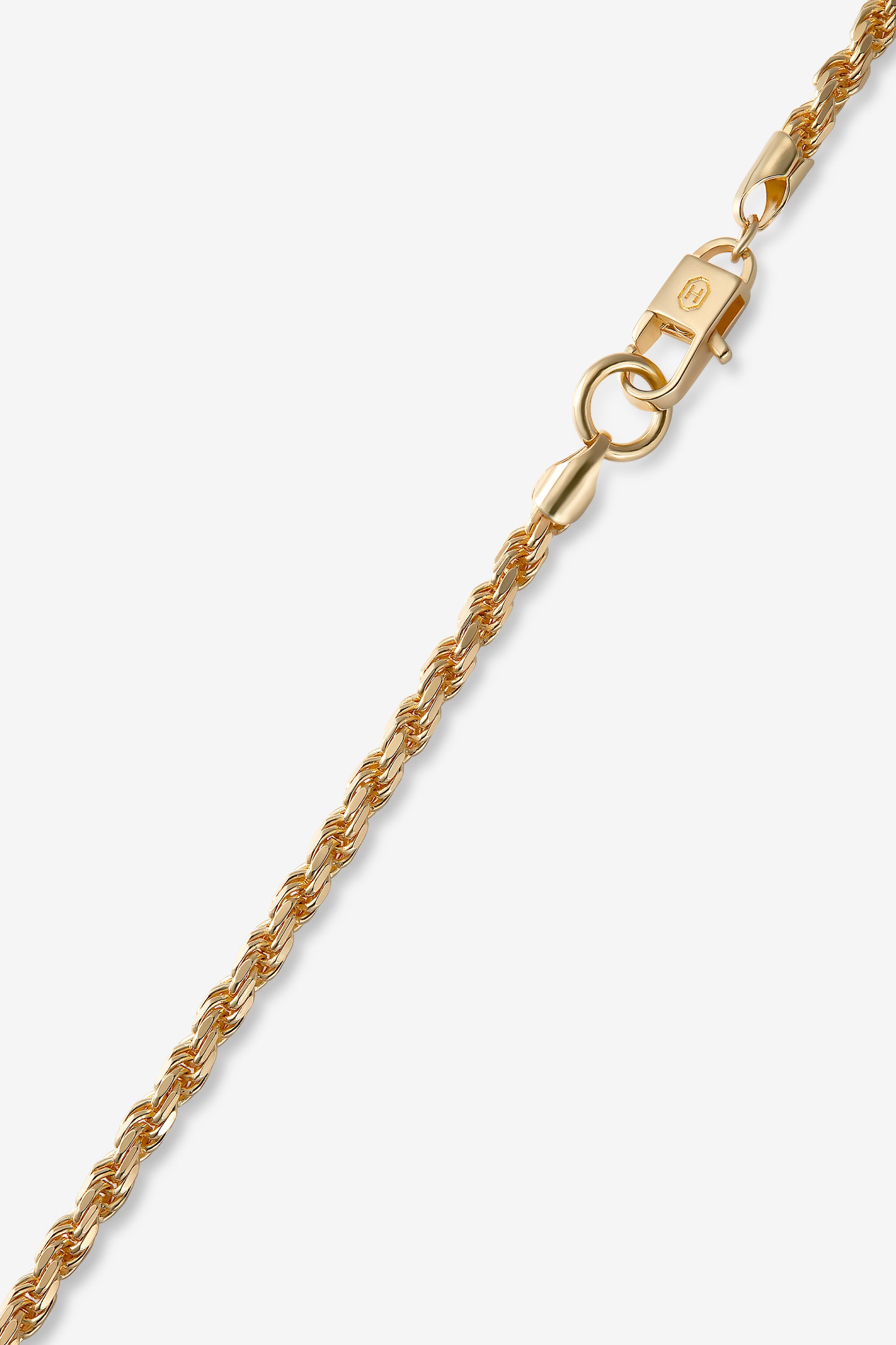 Gold Twisted Rope Chain M