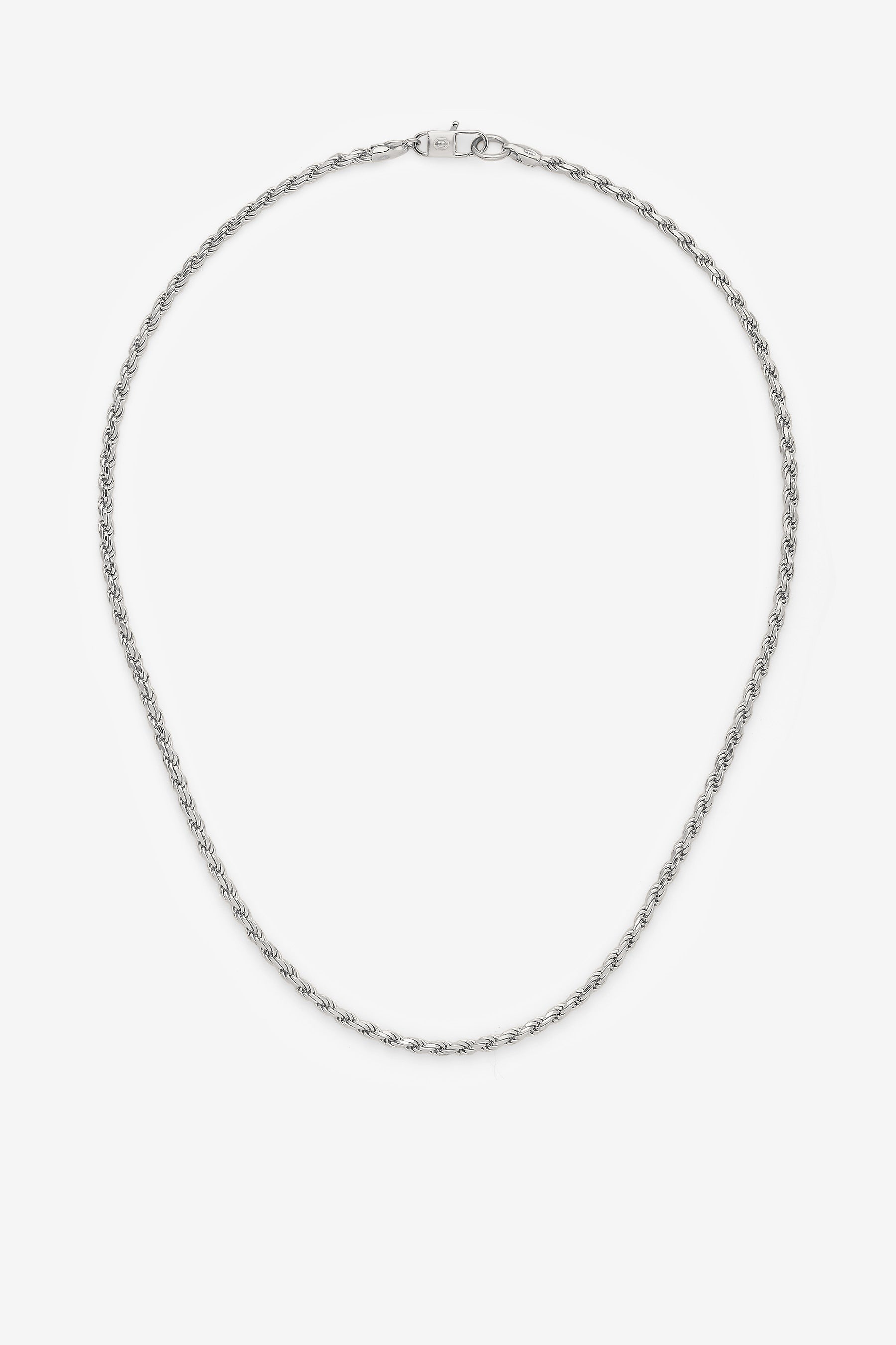Silver Twisted Rope Chain M