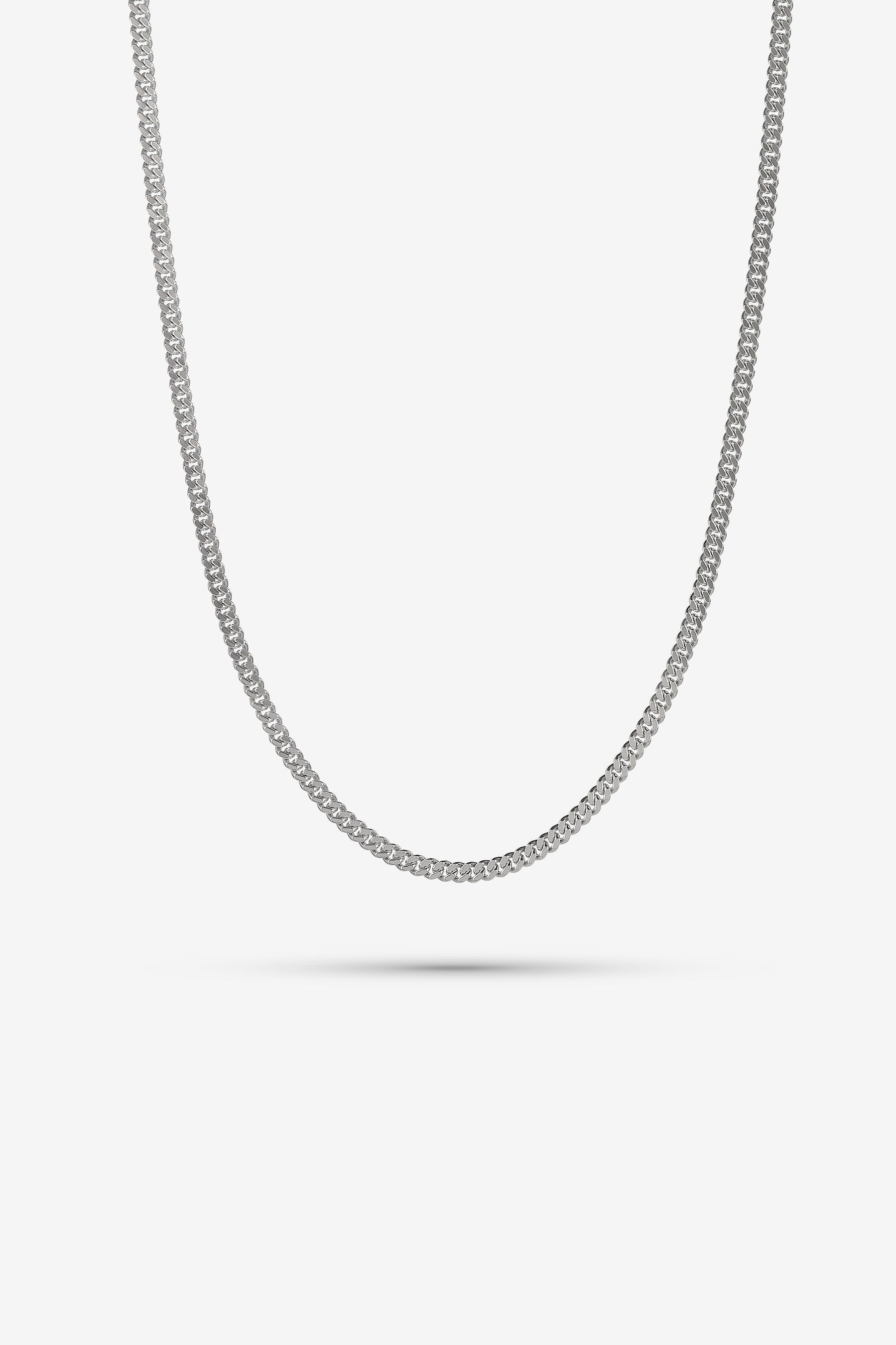 Silver Classic Cuban Chain S
