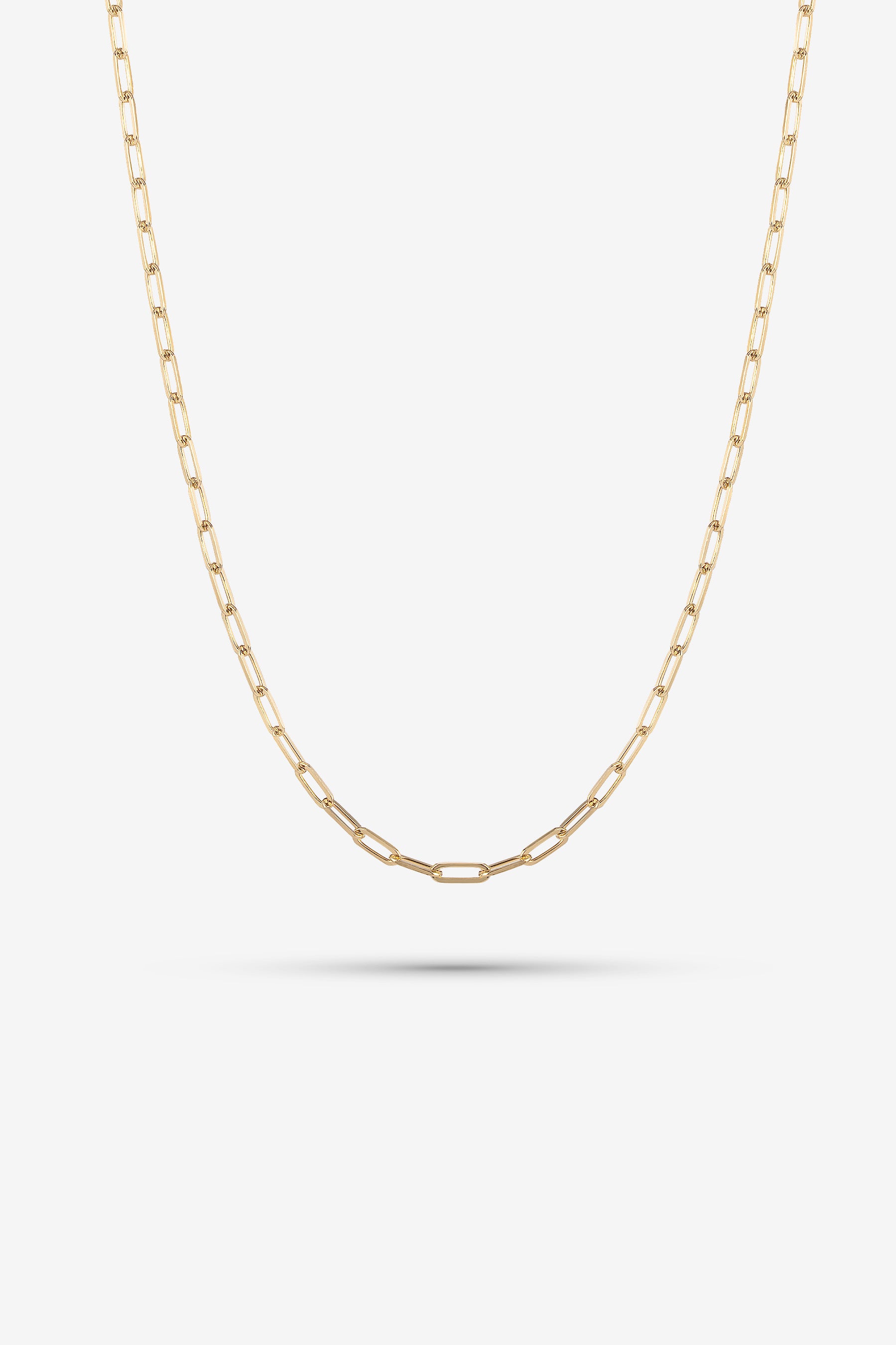 Gold Paper Clip Chain S