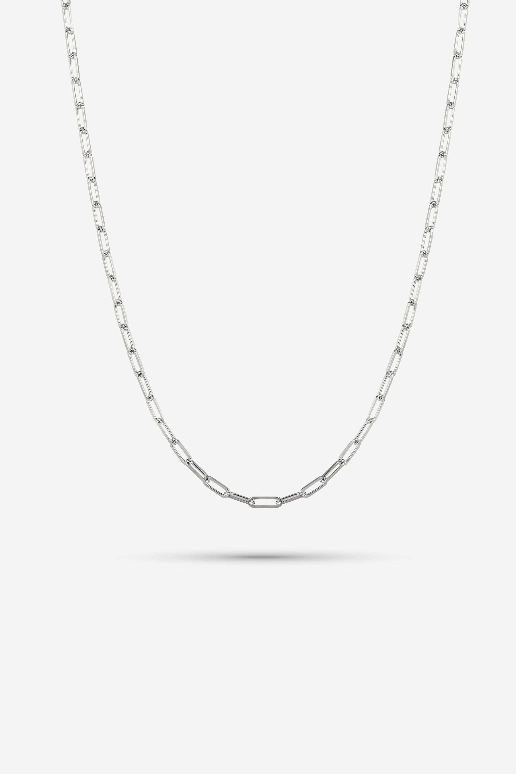 Silver Paper Clip Chain S