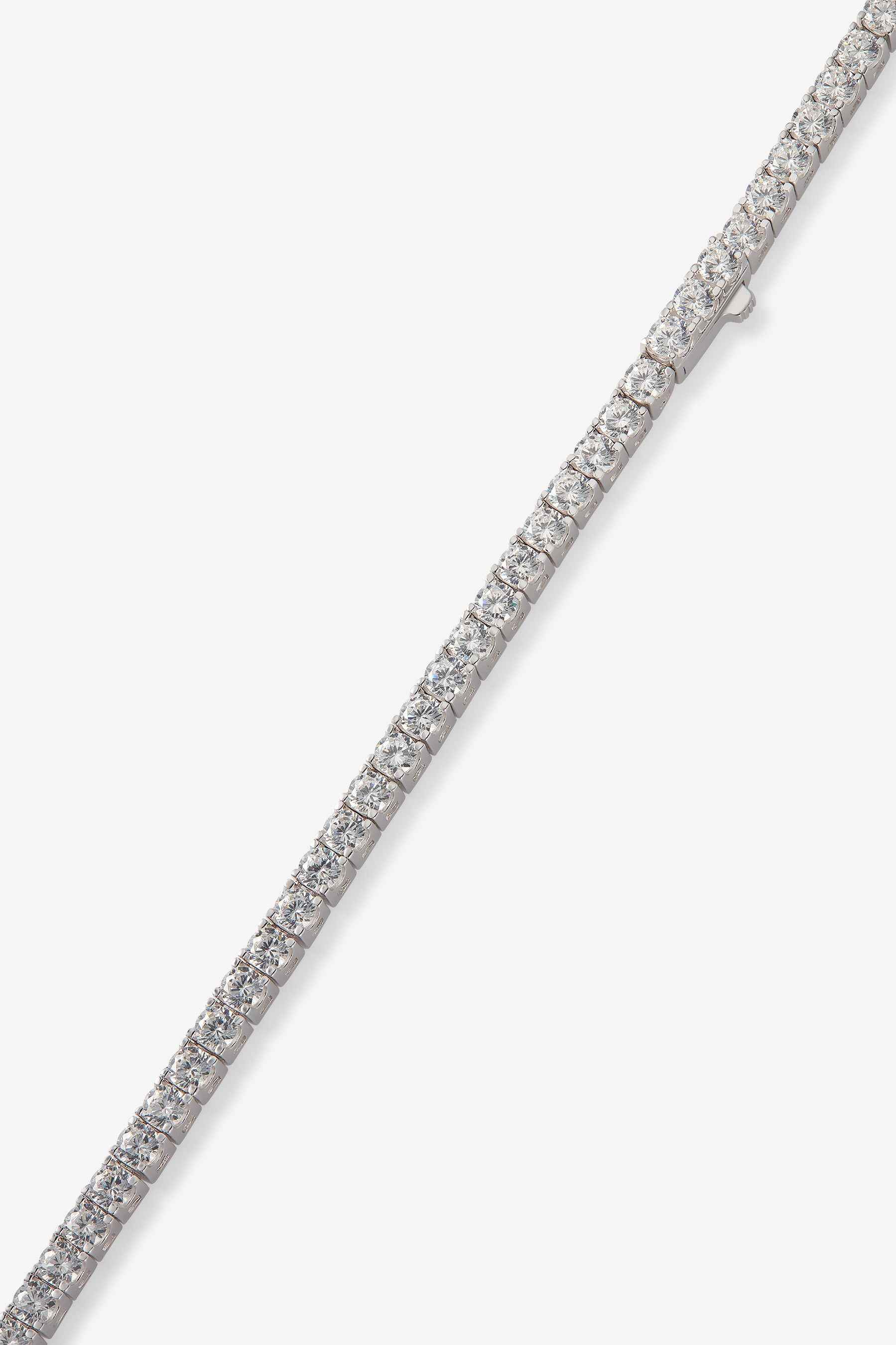 Classic White Tennis Chain