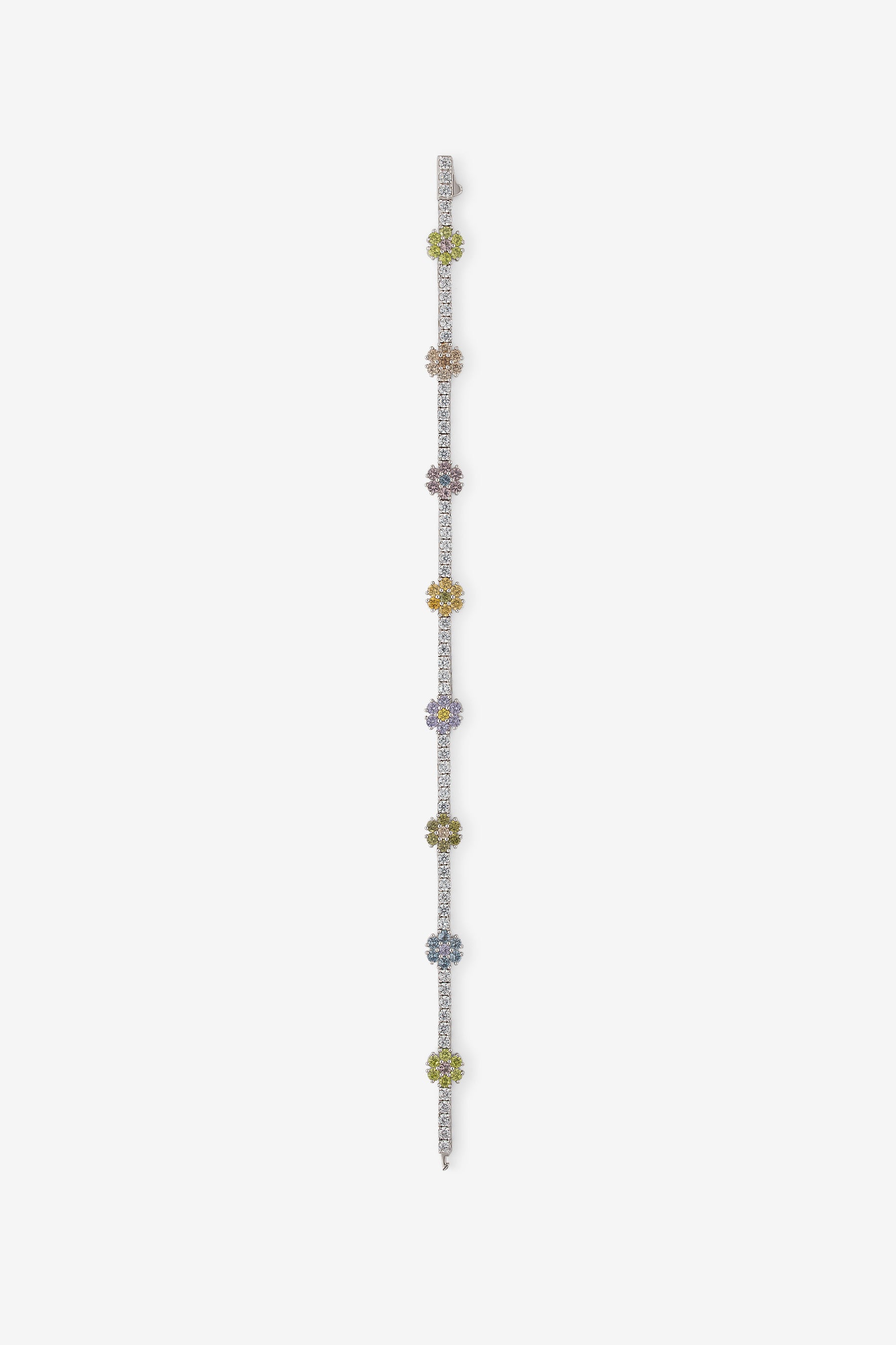 Multicolour Bloom Tennis Bracelet