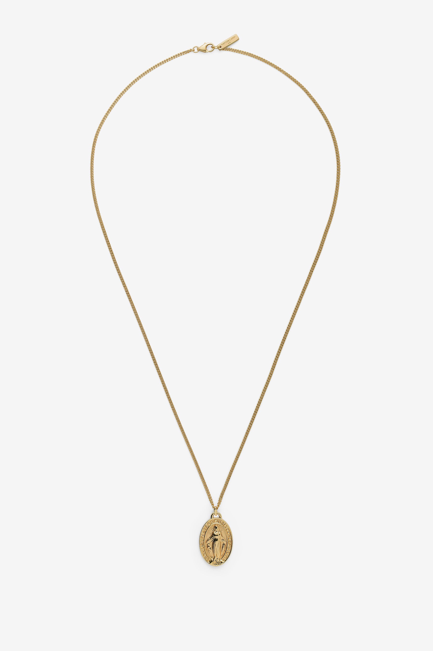 Gold St Mary Pendant
