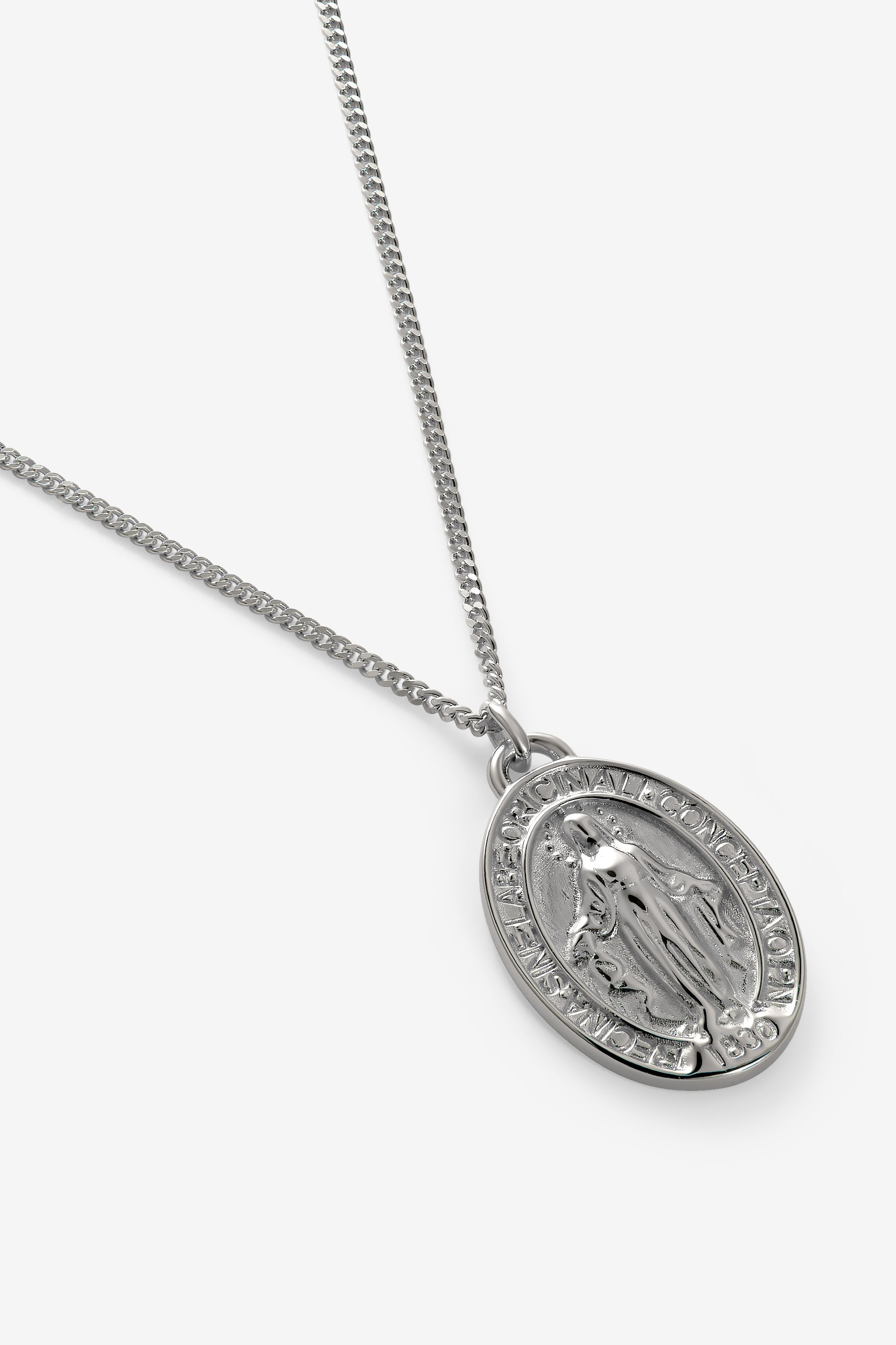 Silver St Mary Pendant