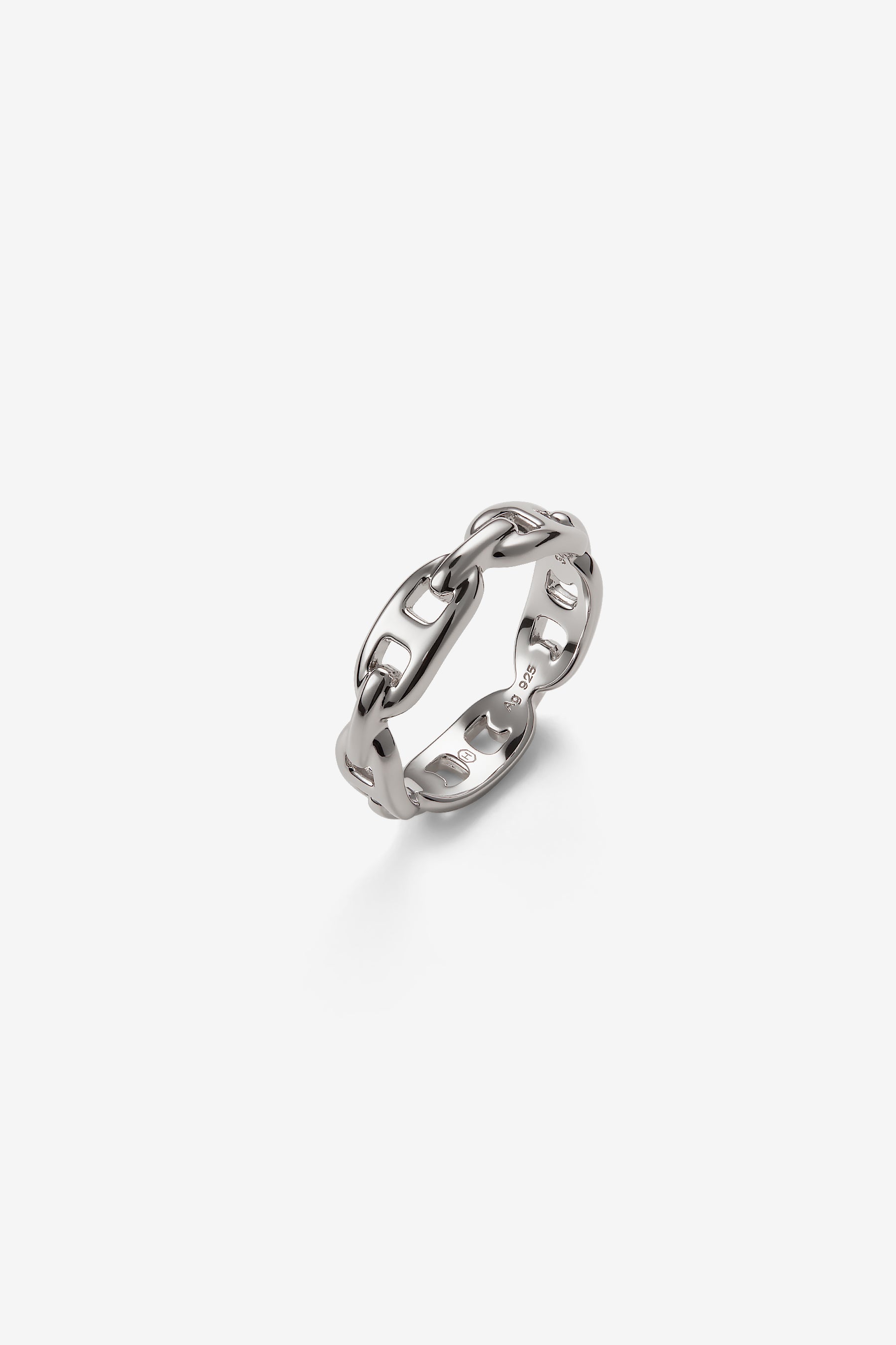 Silver Mariner Link Ring