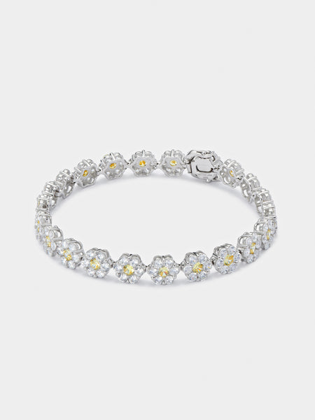 Yellow Daisy Tennis Bracelet | Men's Designer Jewellery – Hatton Labs