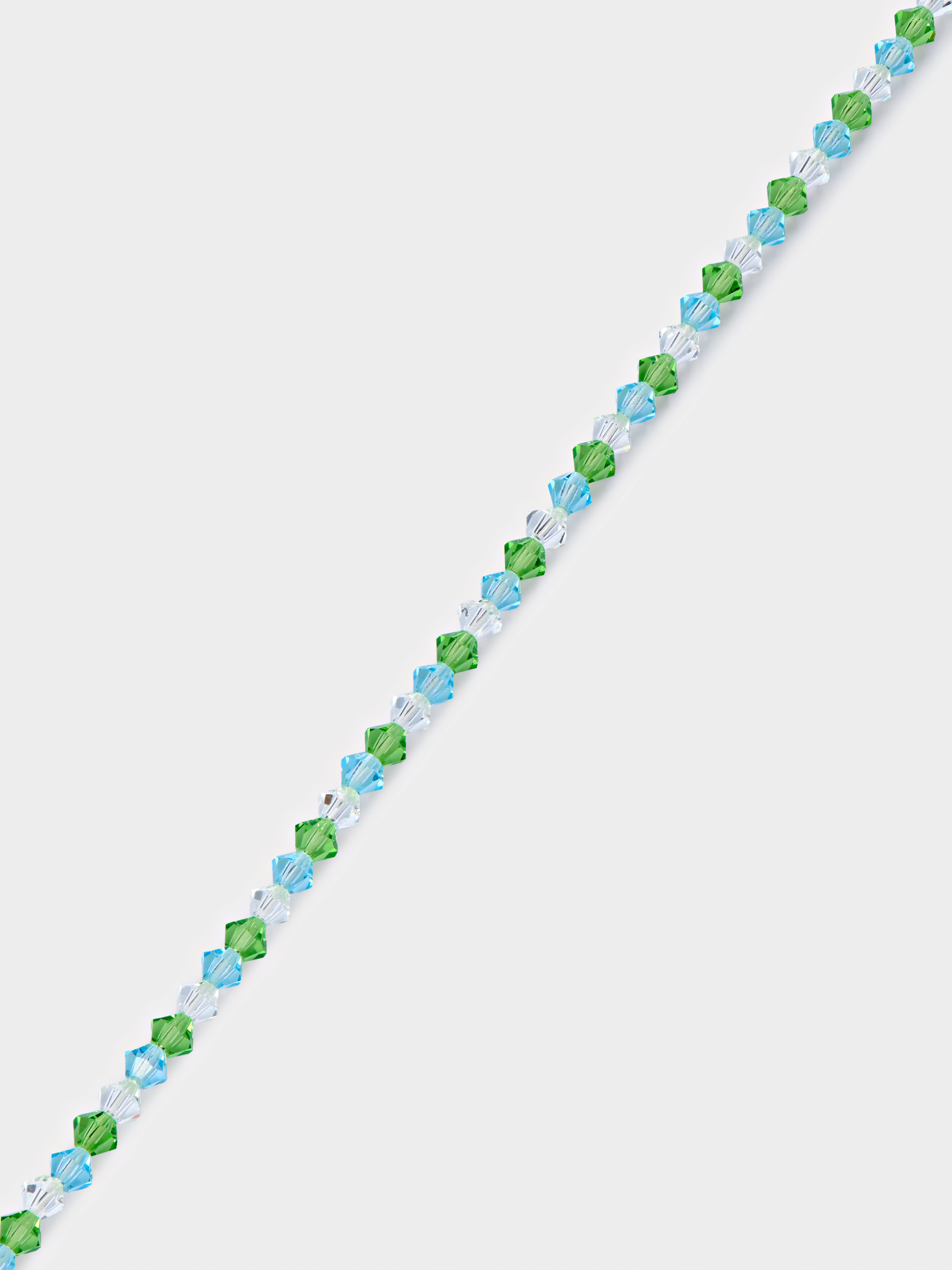 White, Topaz and Peridot Shore Chain
