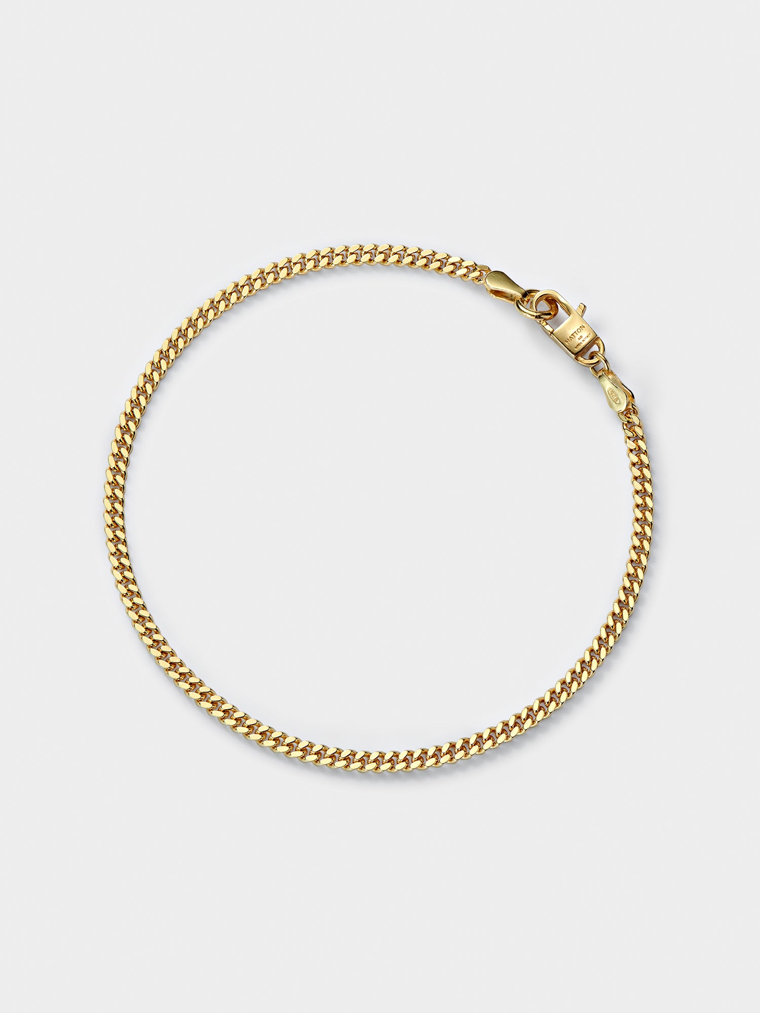 Gold Classic Cuban Bracelet S