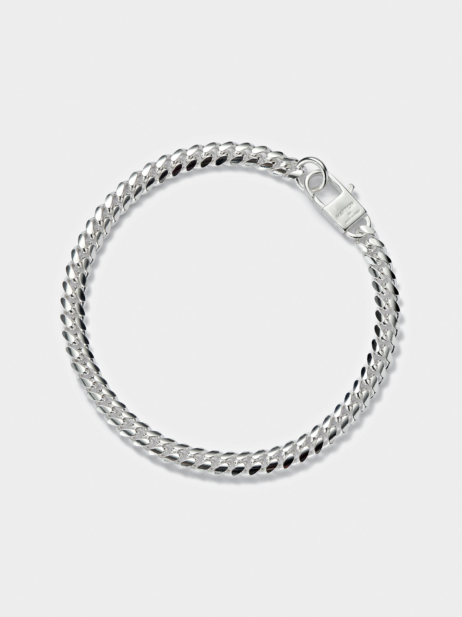 Silver Miami Cuban Bracelet M