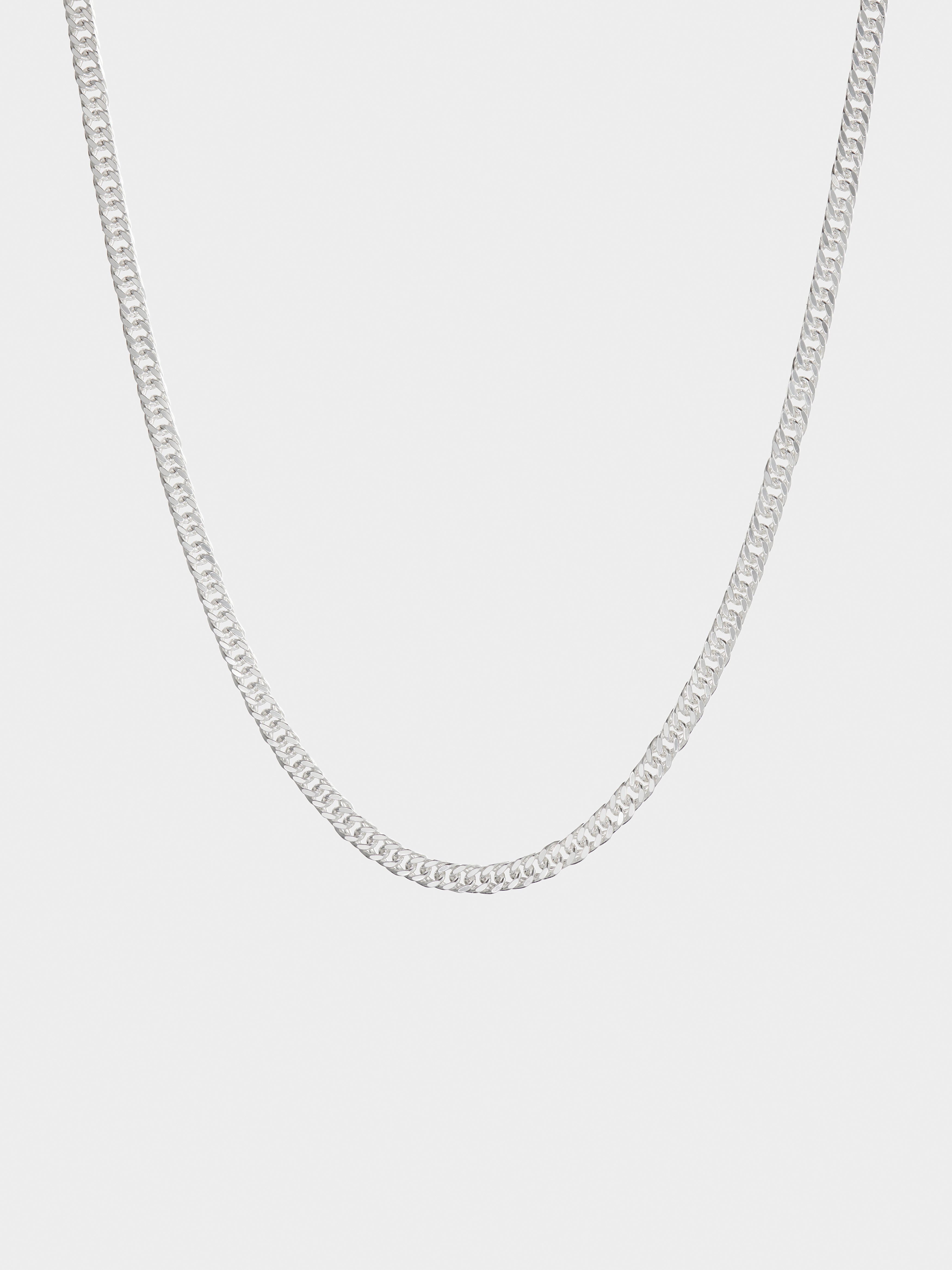 Silver Mini Cuban Chain