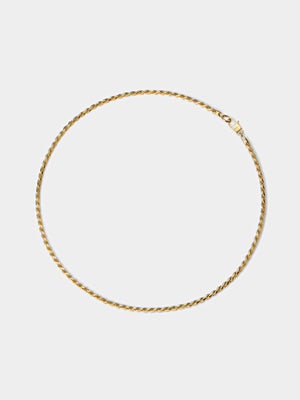 Gold Twisted Rope Chain M