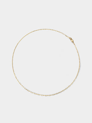 Gold Paper Clip Chain S