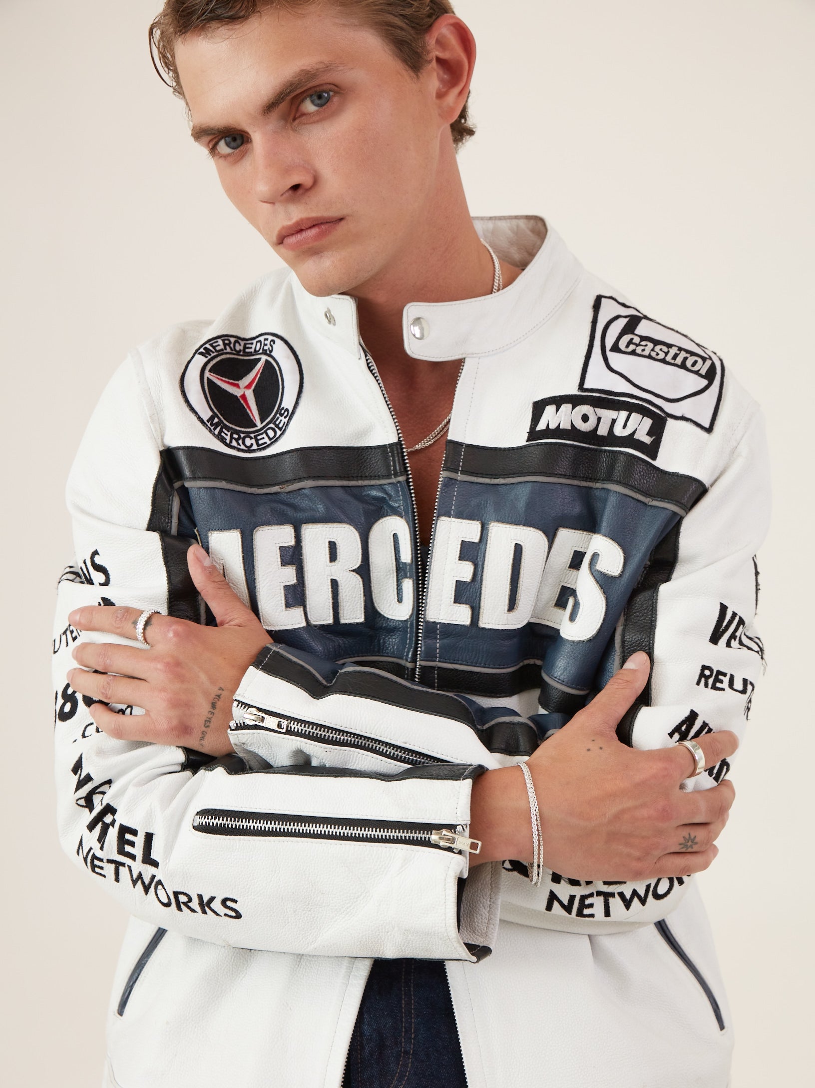 Silver Rope Bracelet