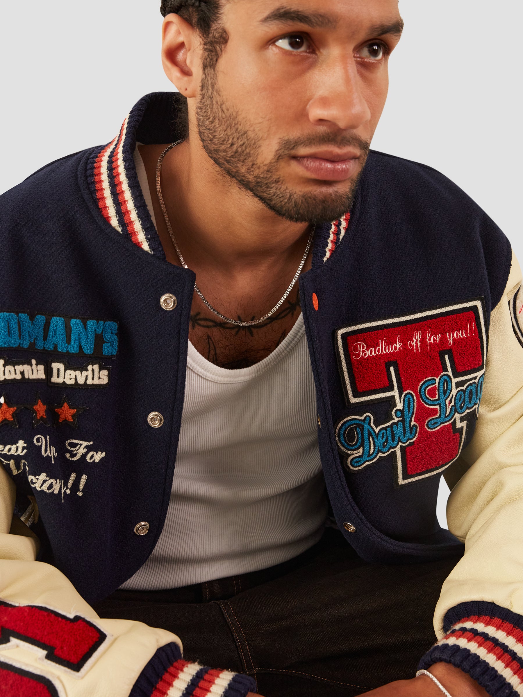 White Classic Tennis Chain S