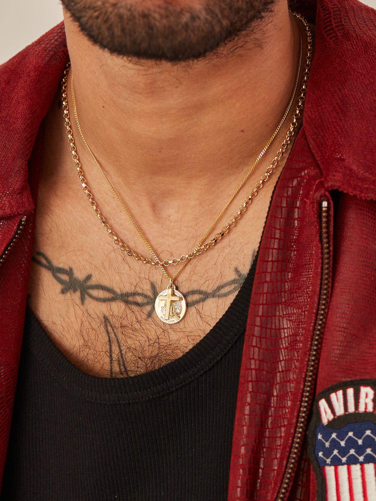 Gold Diamond Cut Belcher Chain