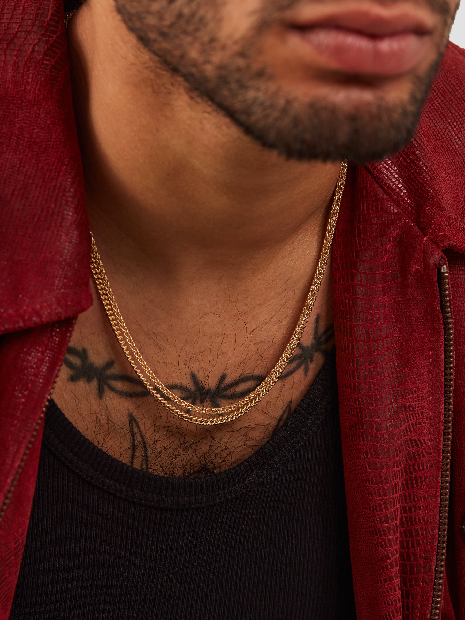 Gold Twisted Rope Chain S