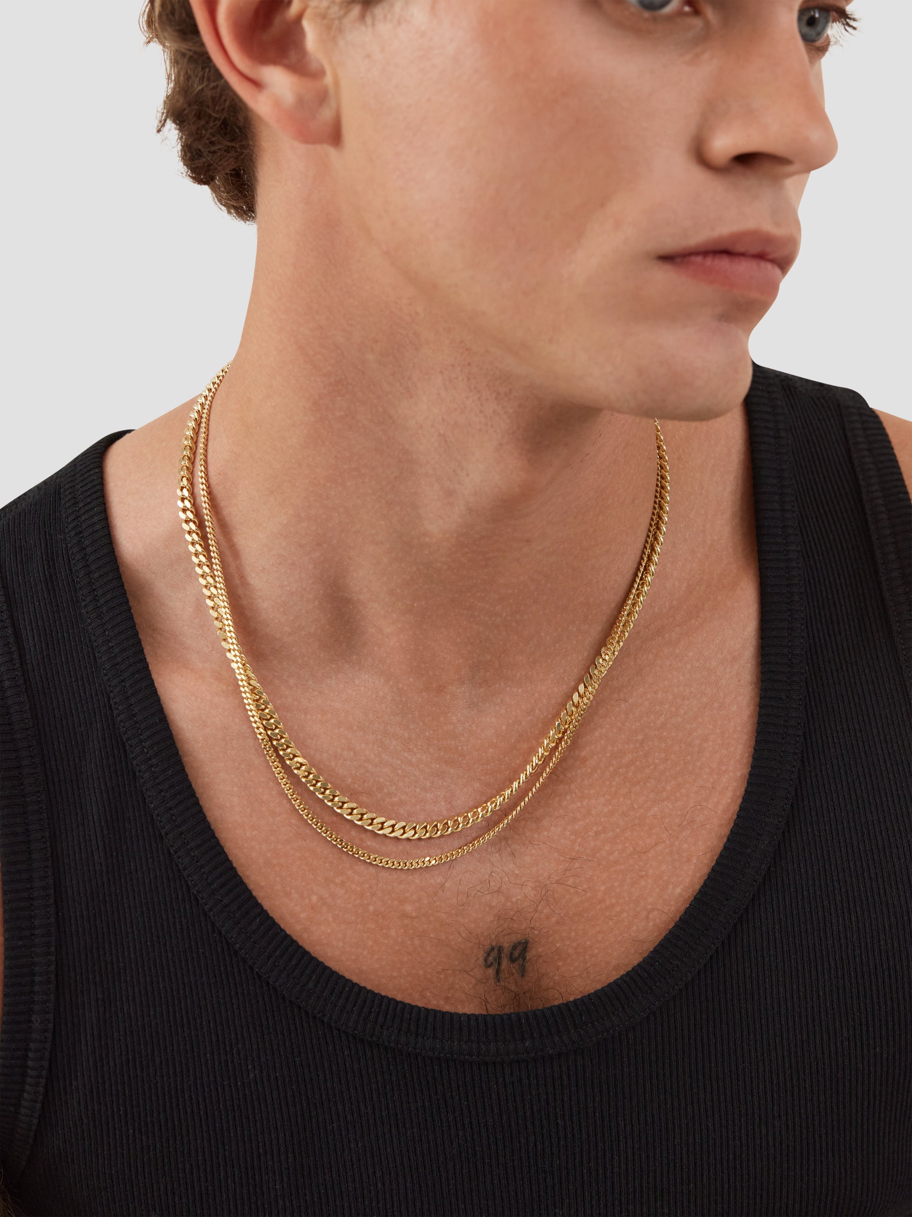 Gold Classic Cuban Chain M