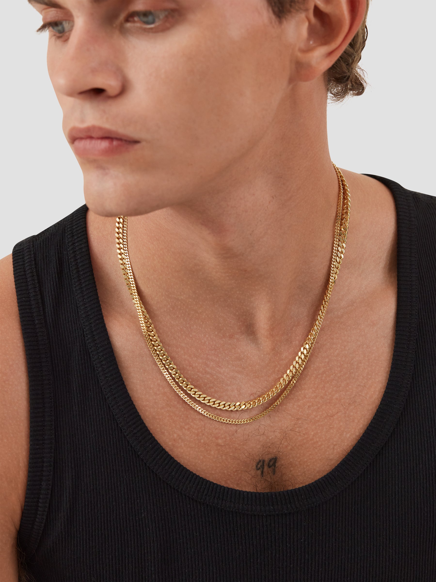 Gold Classic Cuban Chain M