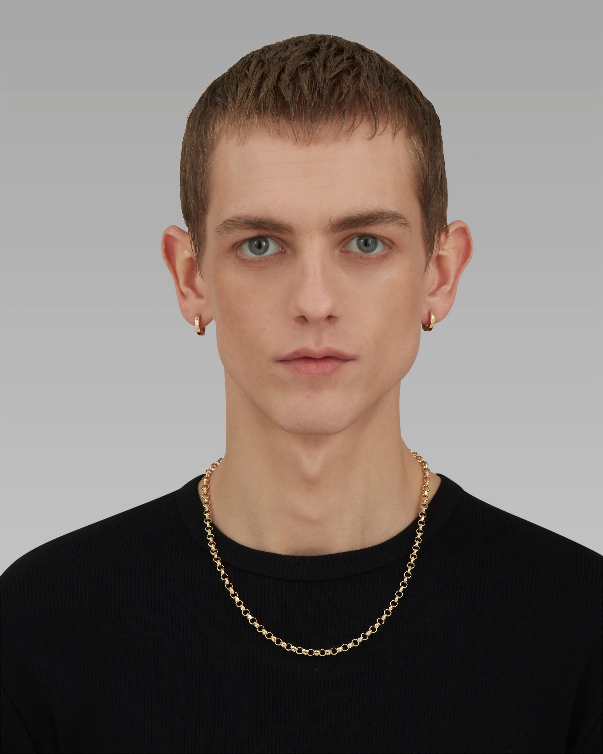 Gold Diamond Cut Belcher Chain