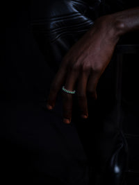 AW23 Green Eternity Ring