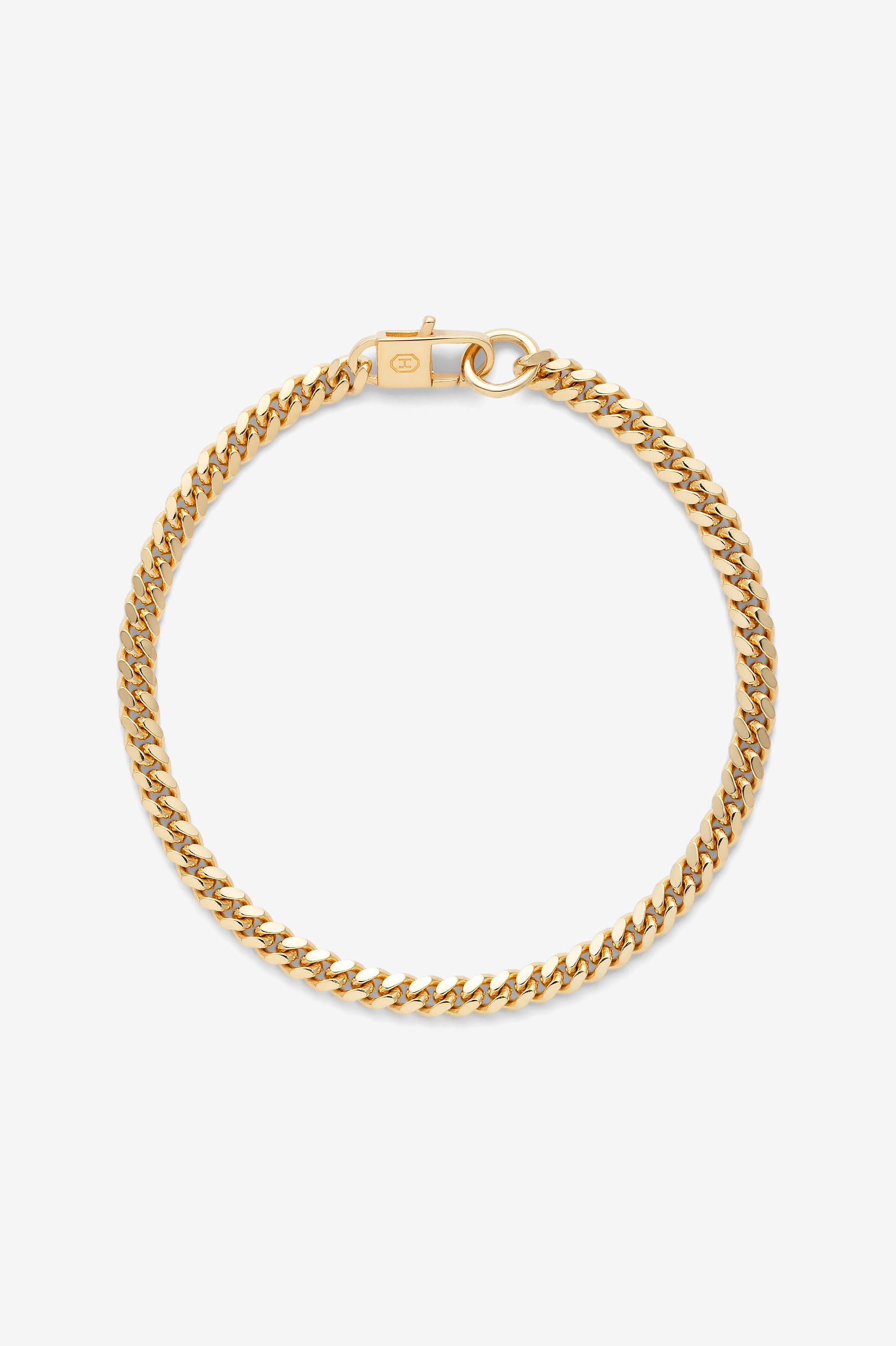 Gold Miami Cuban Bracelet M