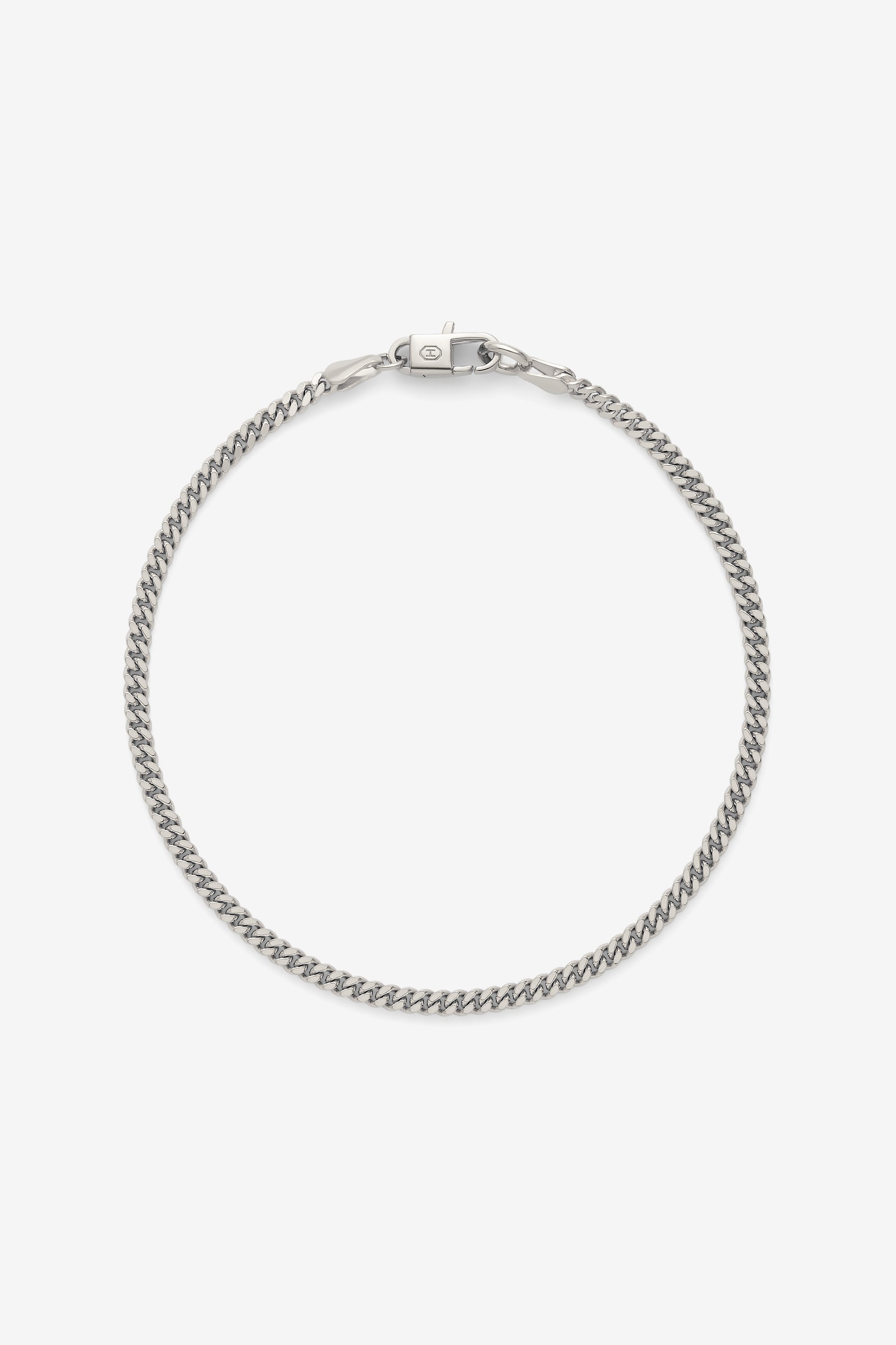 Silver Classic Cuban Bracelet S
