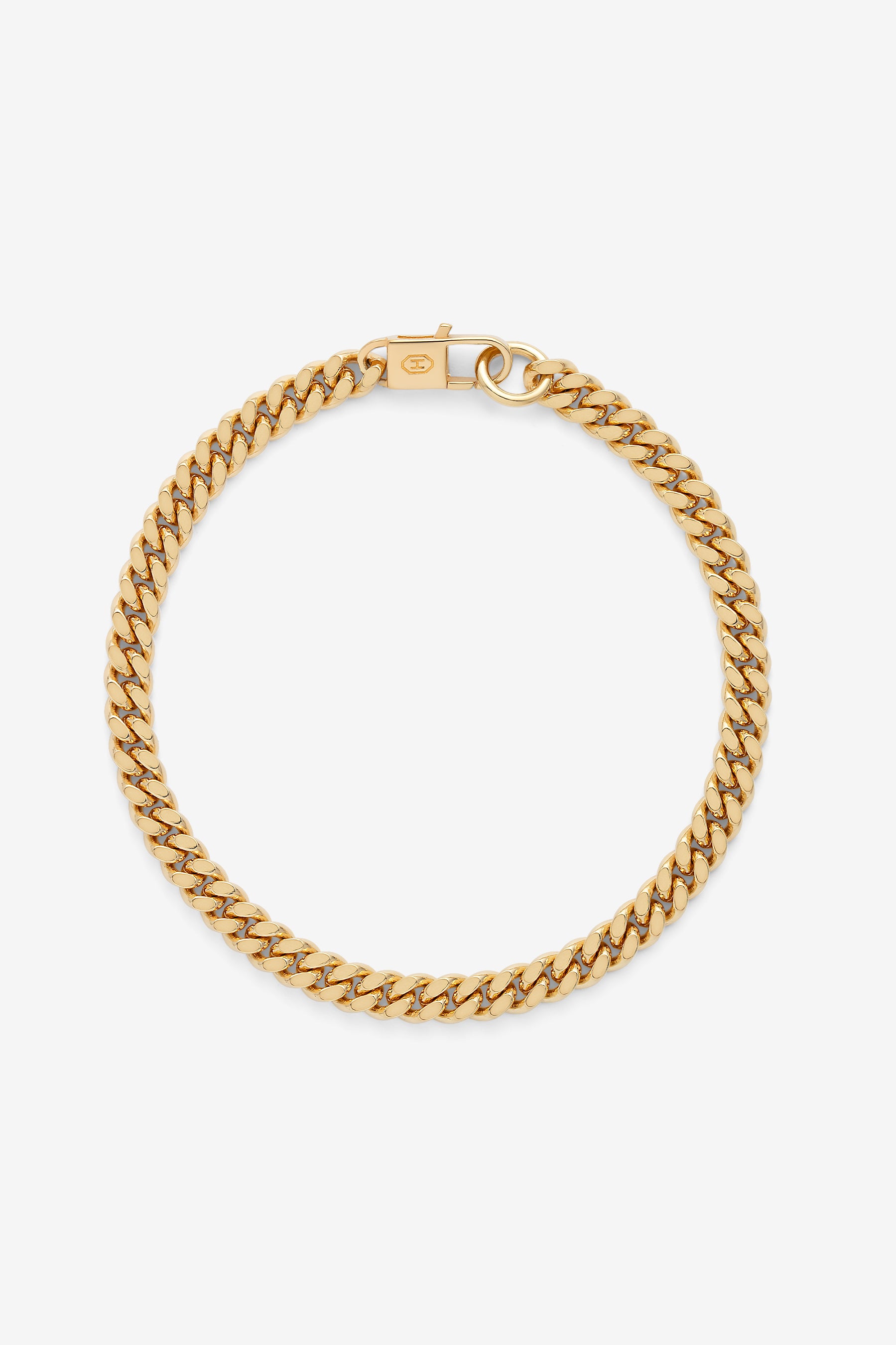 Gold Classic Cuban Bracelet M