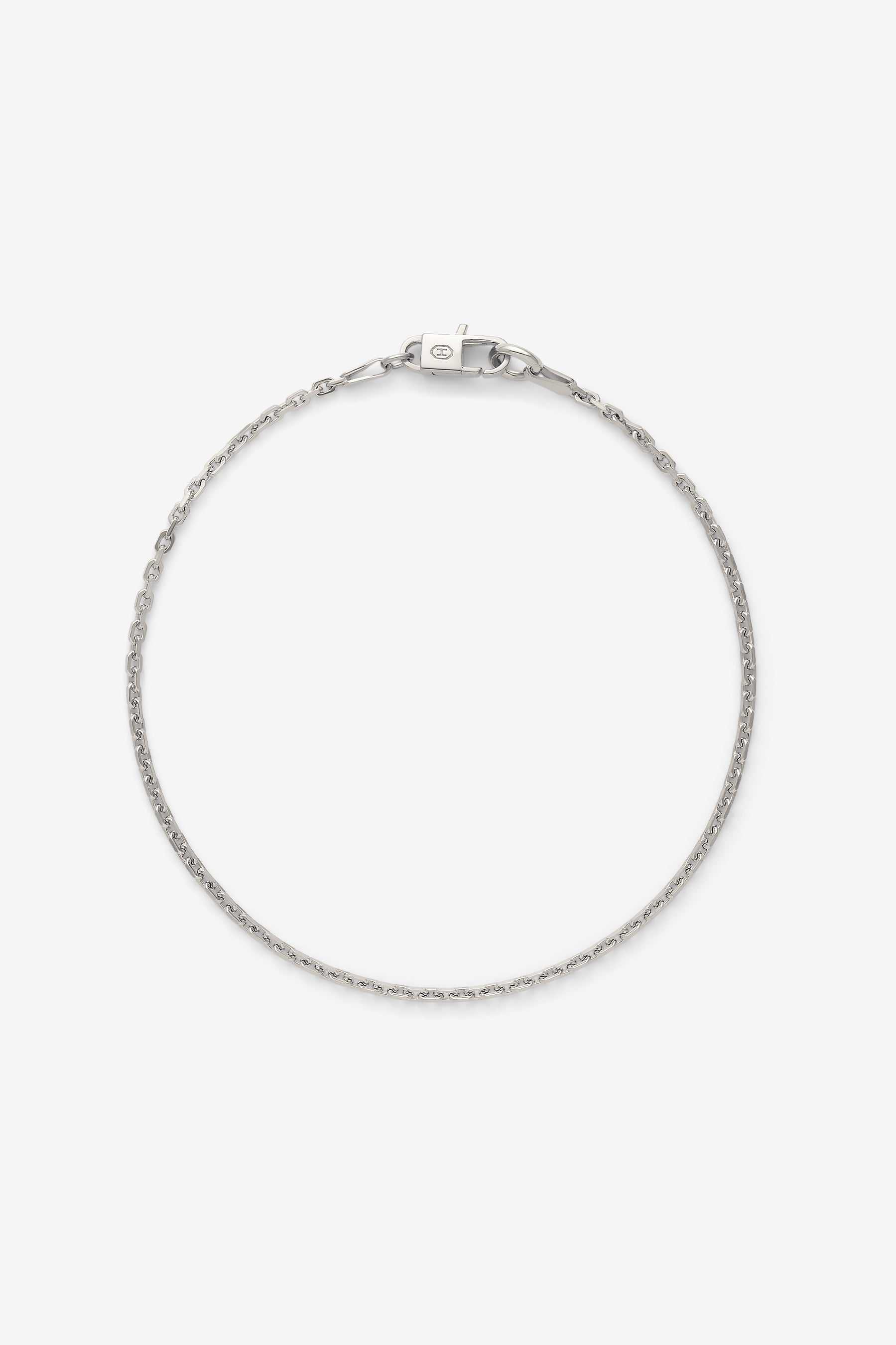 Silver Mini Anchor Bracelet