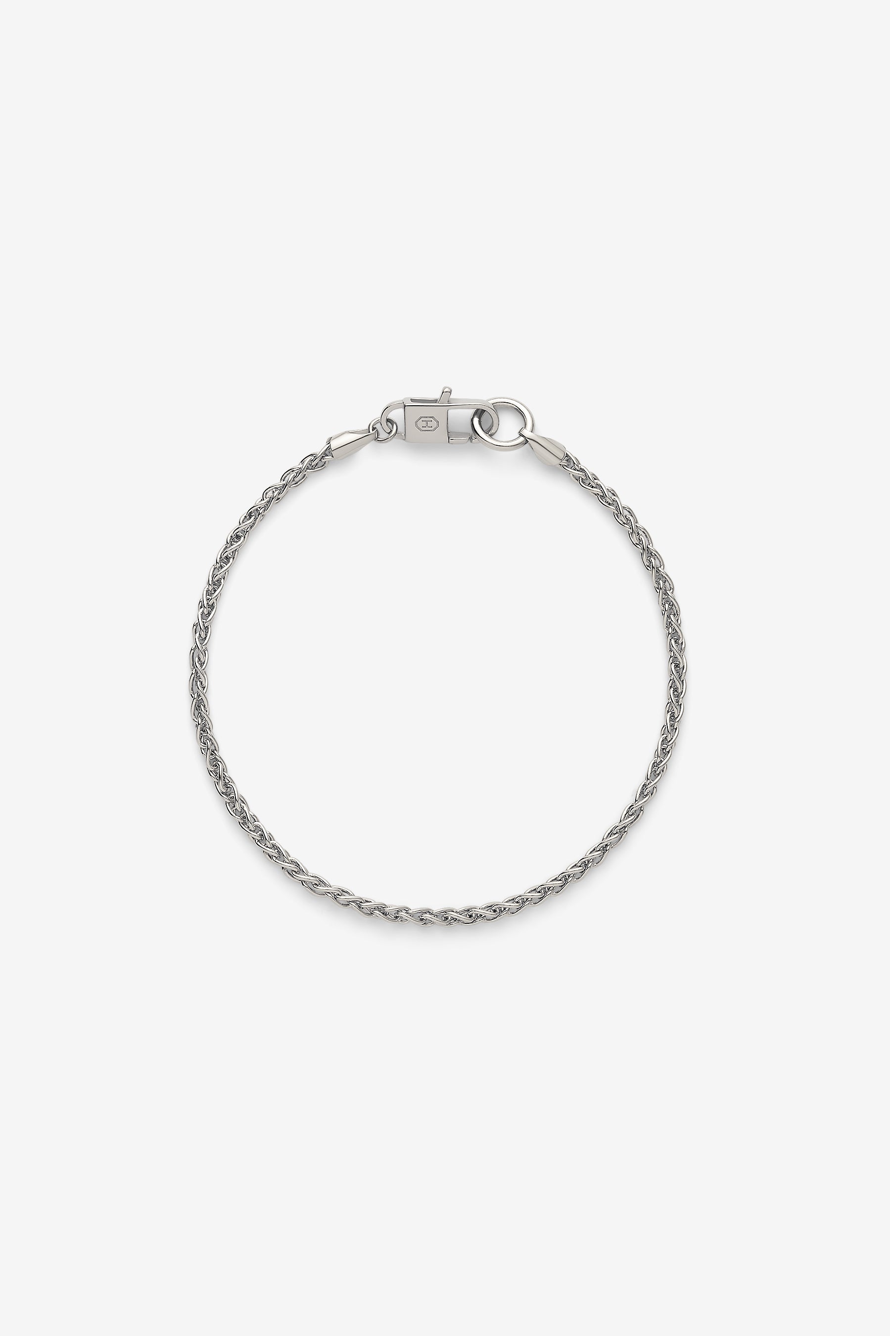 Silver Rope Bracelet