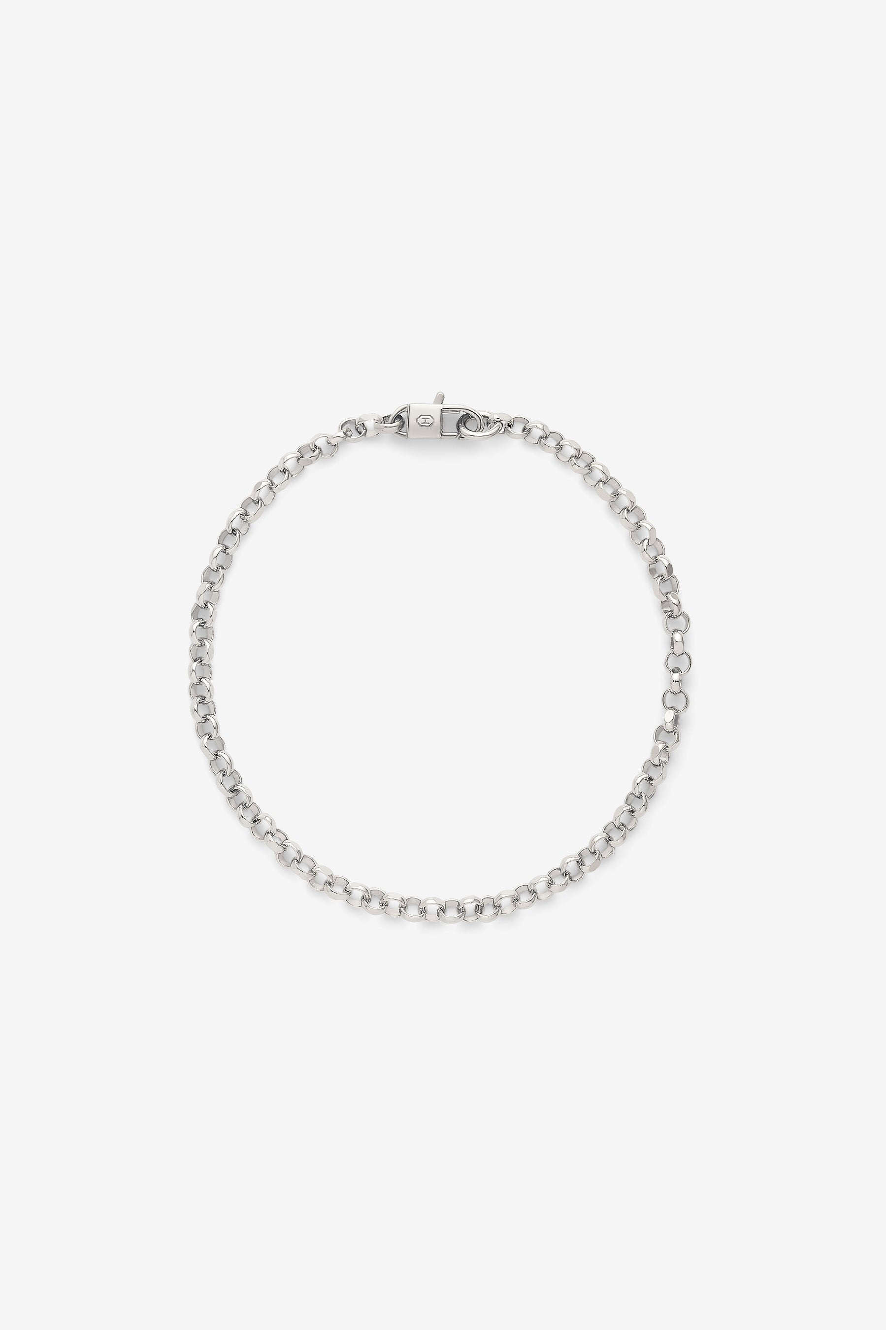 Silver Diamond Cut Belcher Bracelet