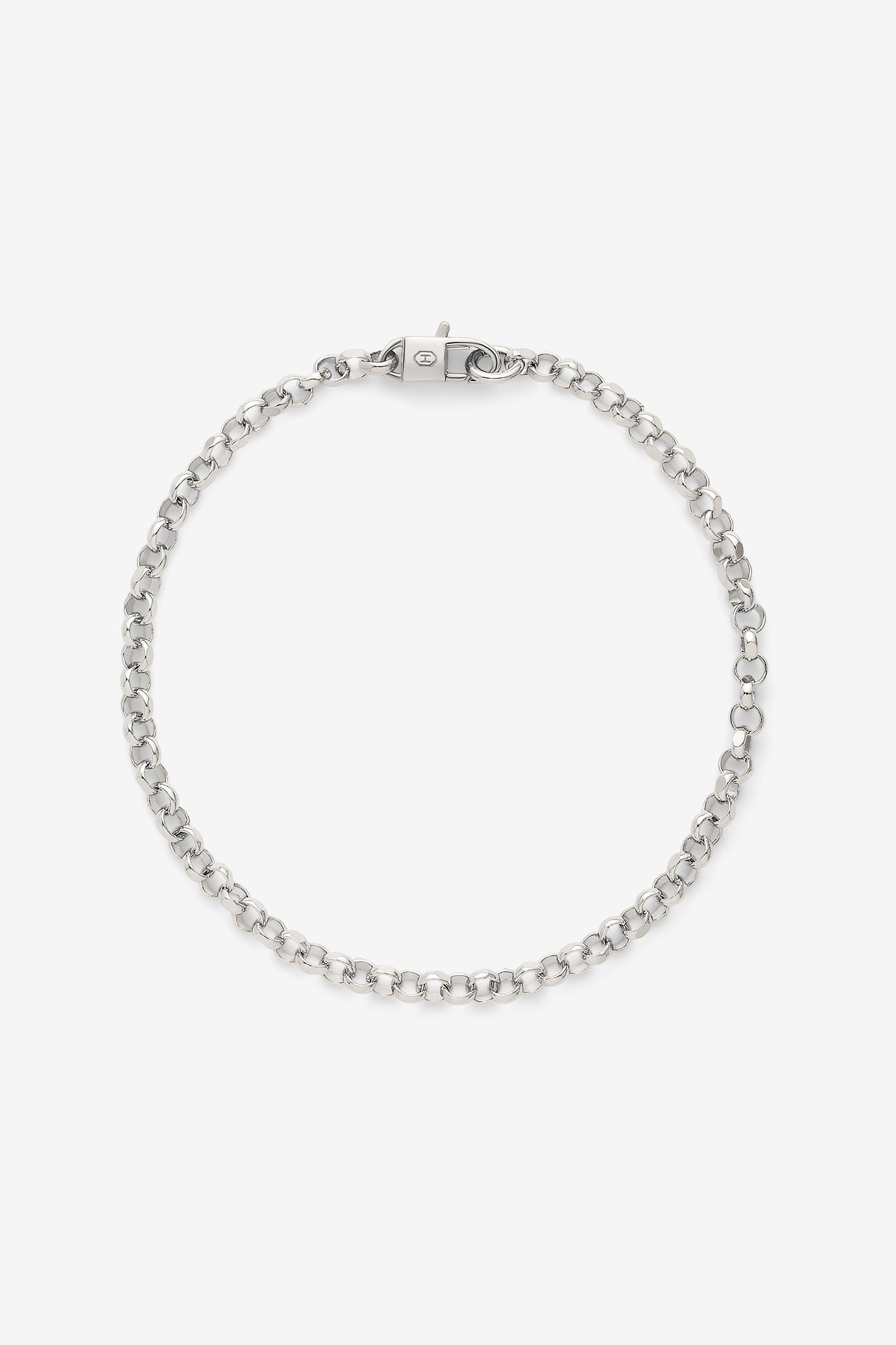 Silver Diamond Cut Belcher Bracelet