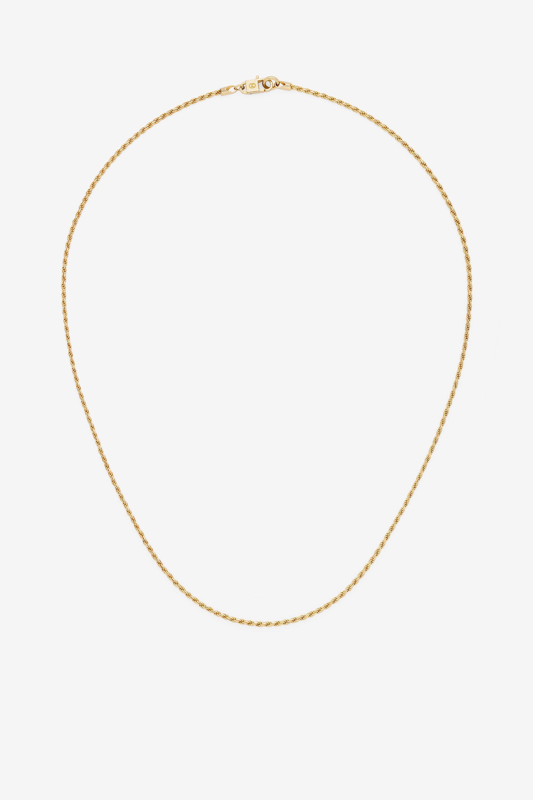 Gold Twisted Rope Chain S