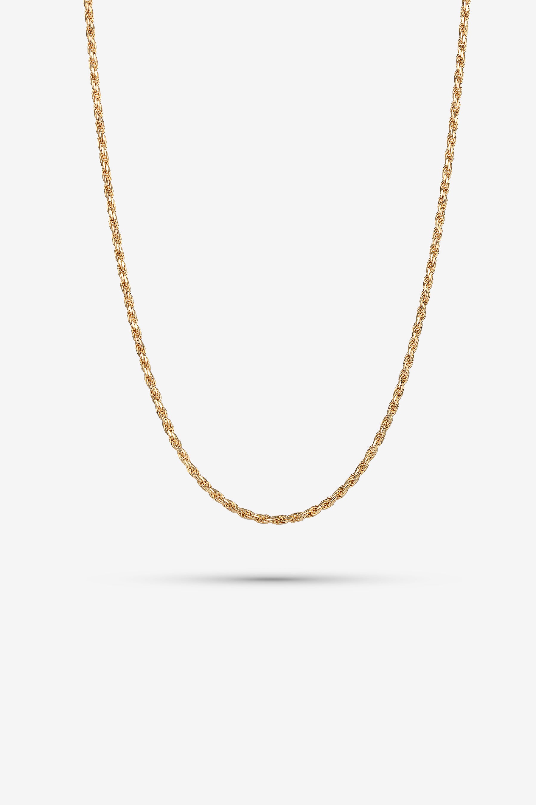 Gold Twisted Rope Chain S