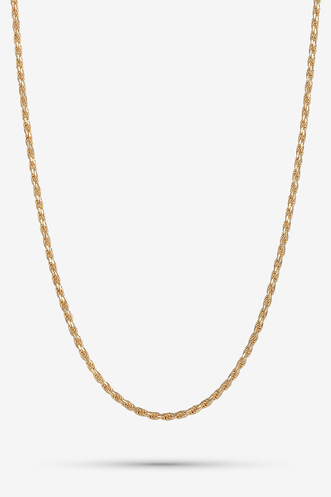 Gold Twisted Rope Chain S