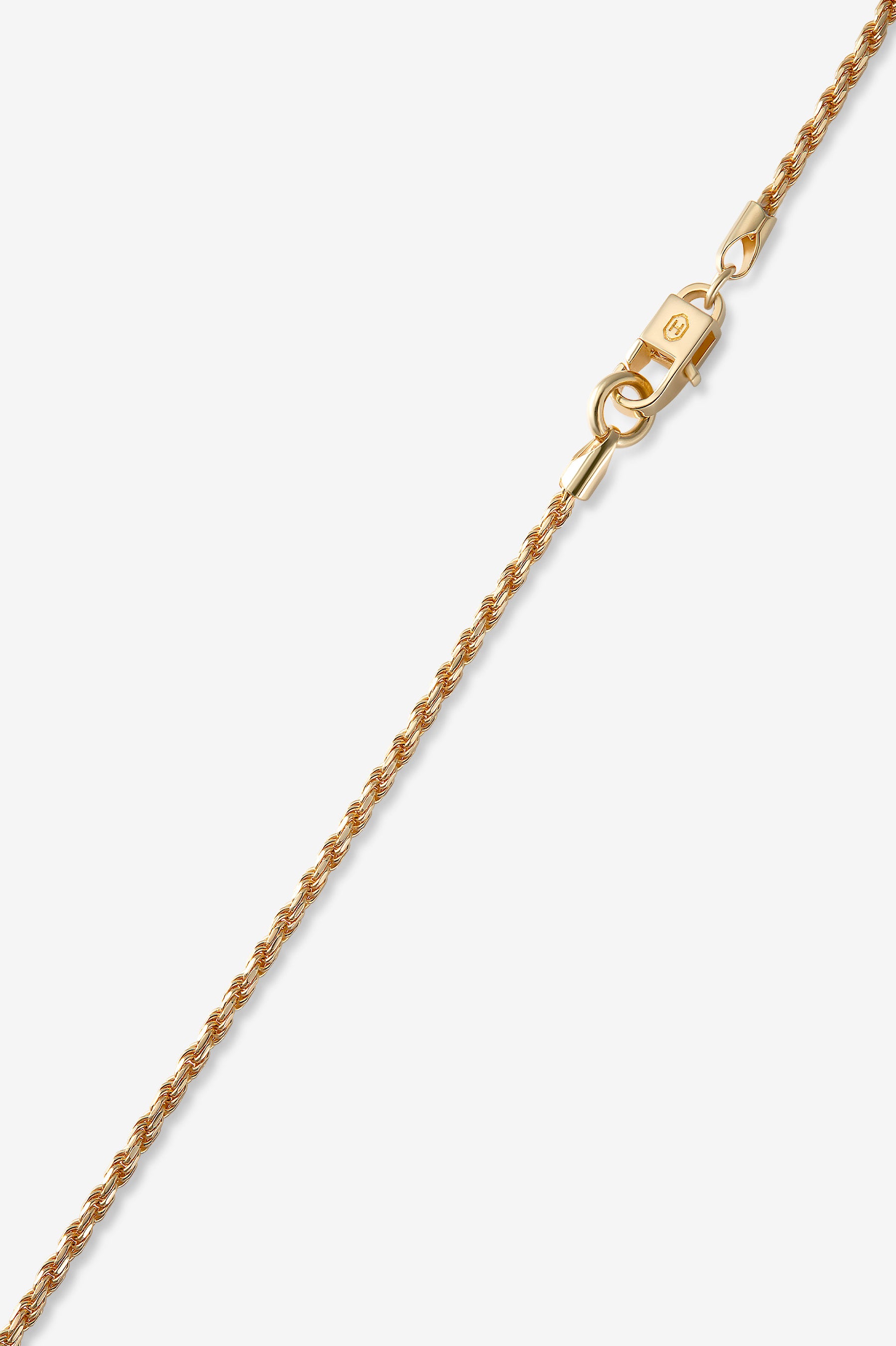Gold Twisted Rope Bracelet S