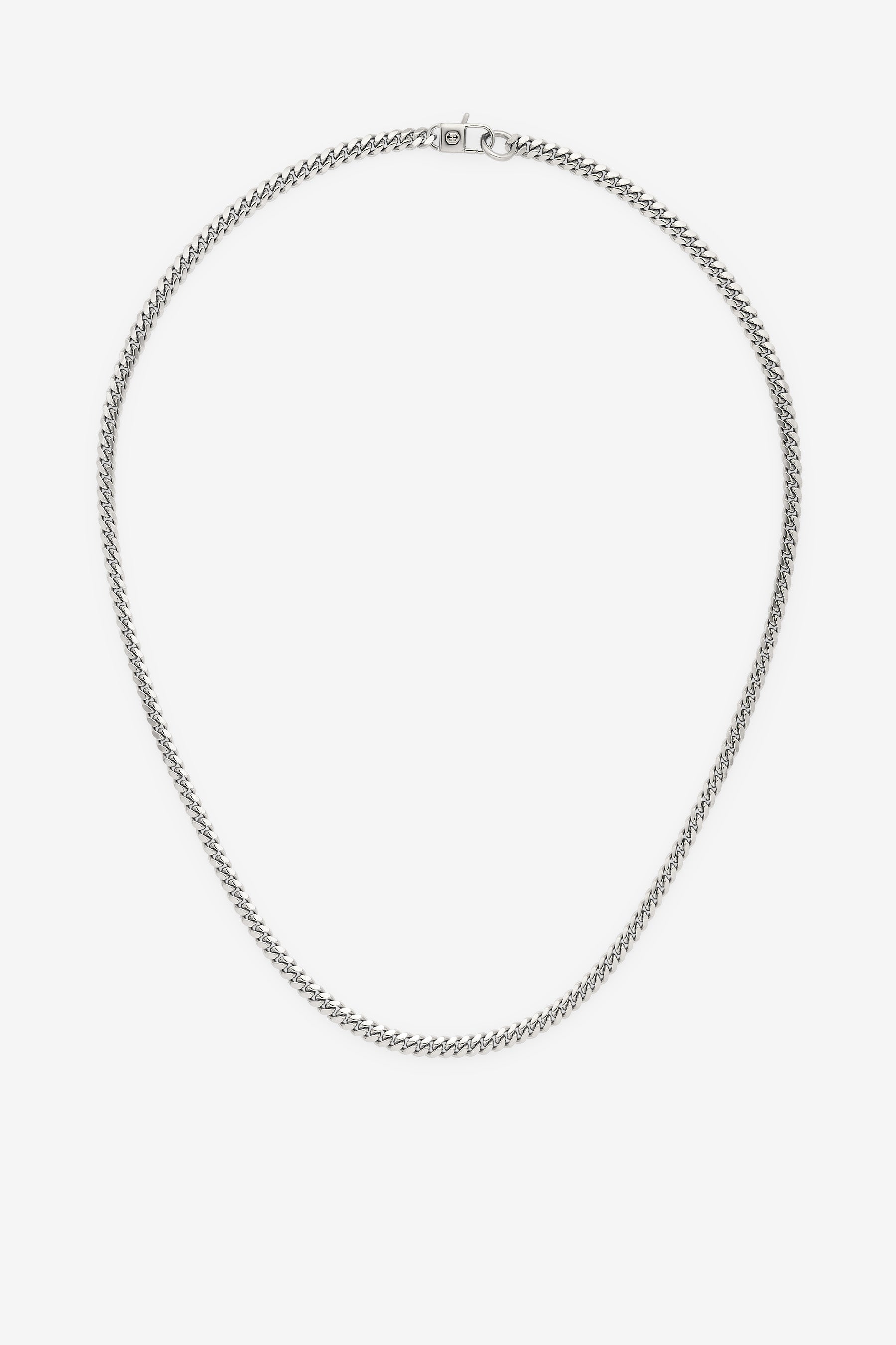 Silver Miami Cuban Chain M