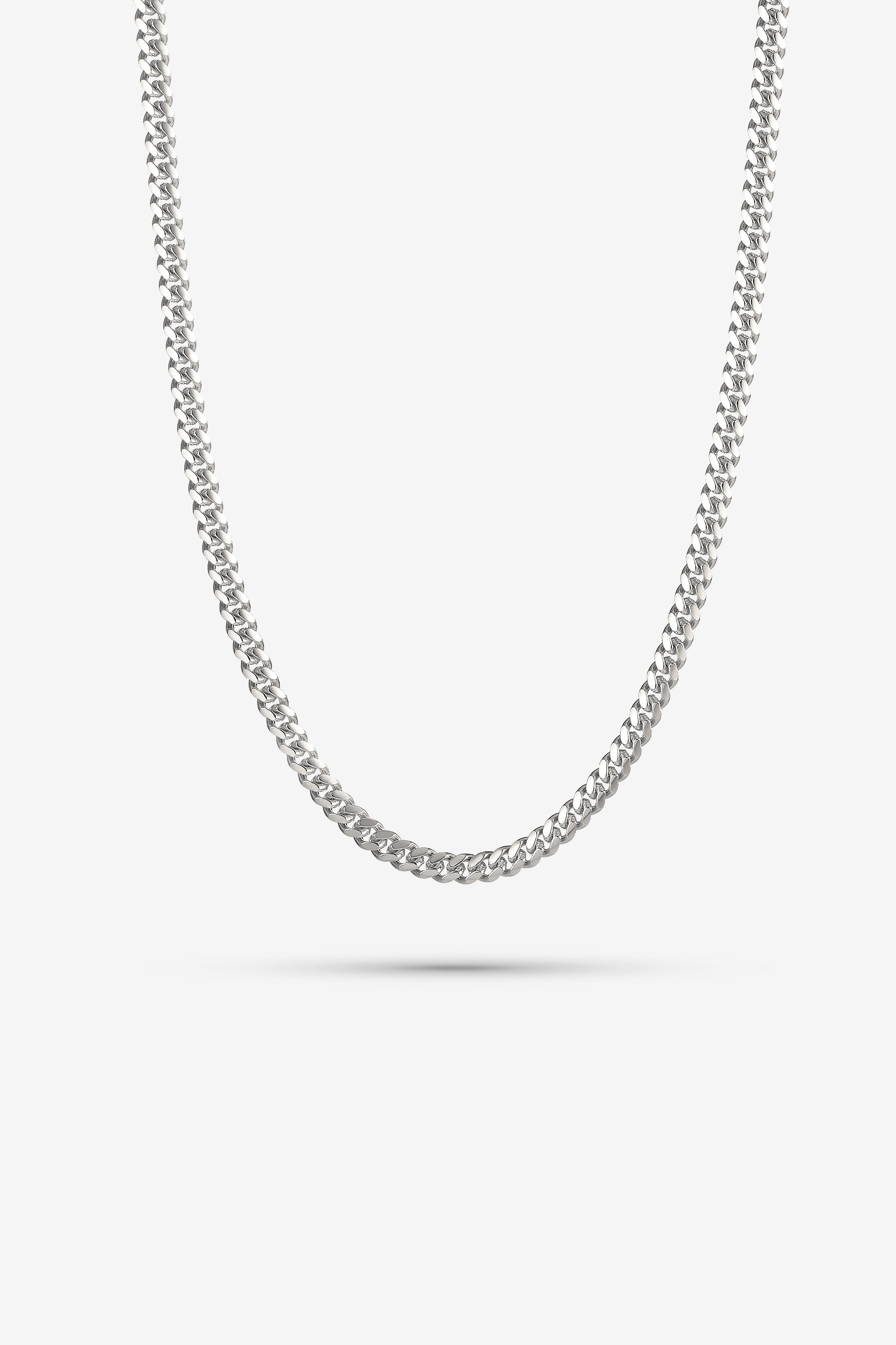 Silver Miami Cuban Chain M