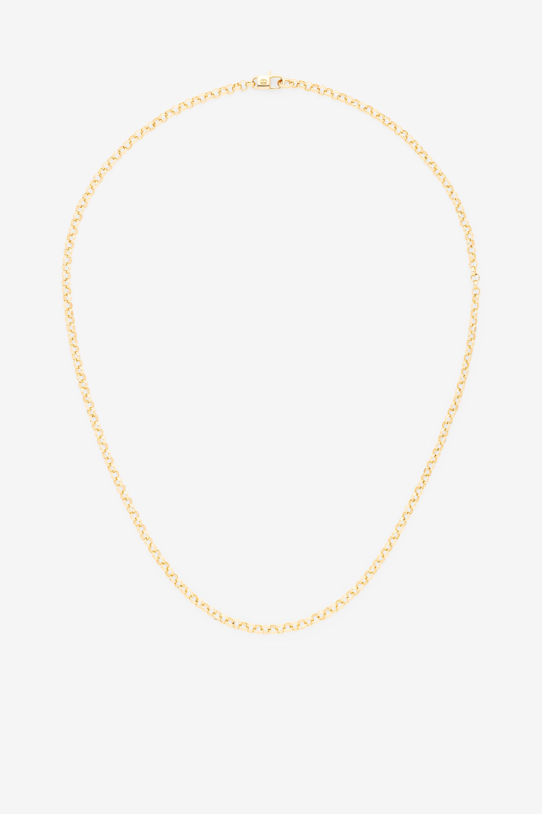 Gold Diamond Cut Belcher Chain