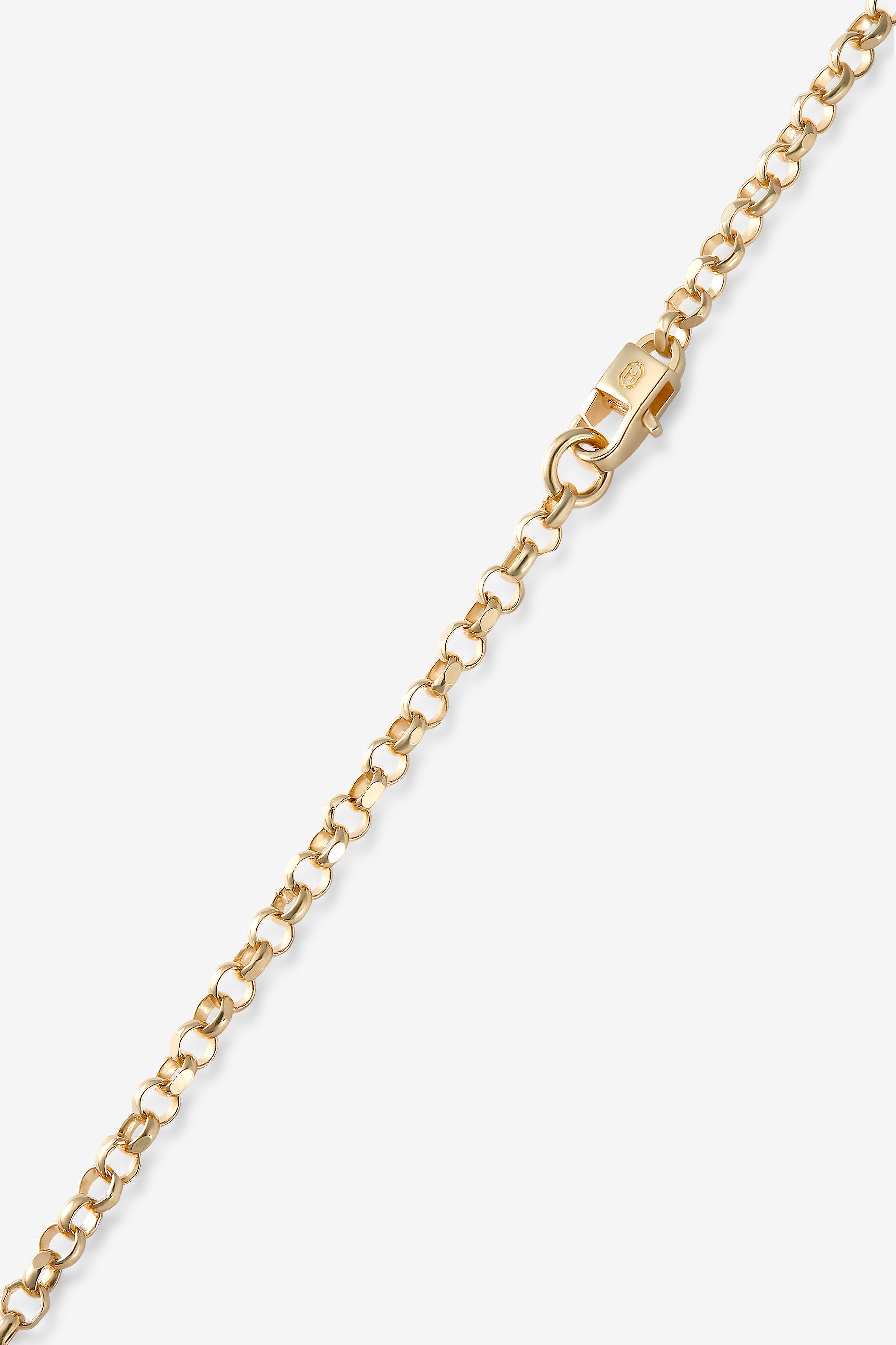 Gold Diamond Cut Belcher Bracelet